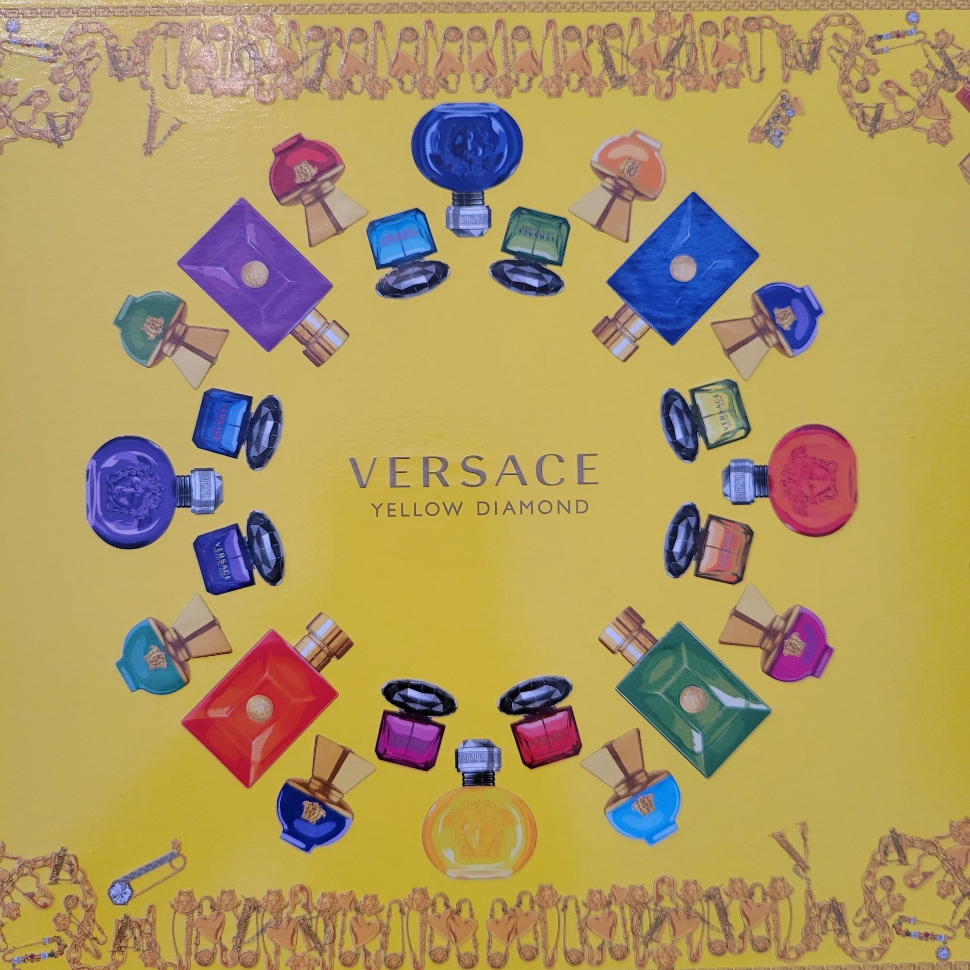 Versace Versace Yellow Diamond Gift Box ONLY Large 11.75x8.75x3 in D Size ONE SIZE - 2 Thumbnail