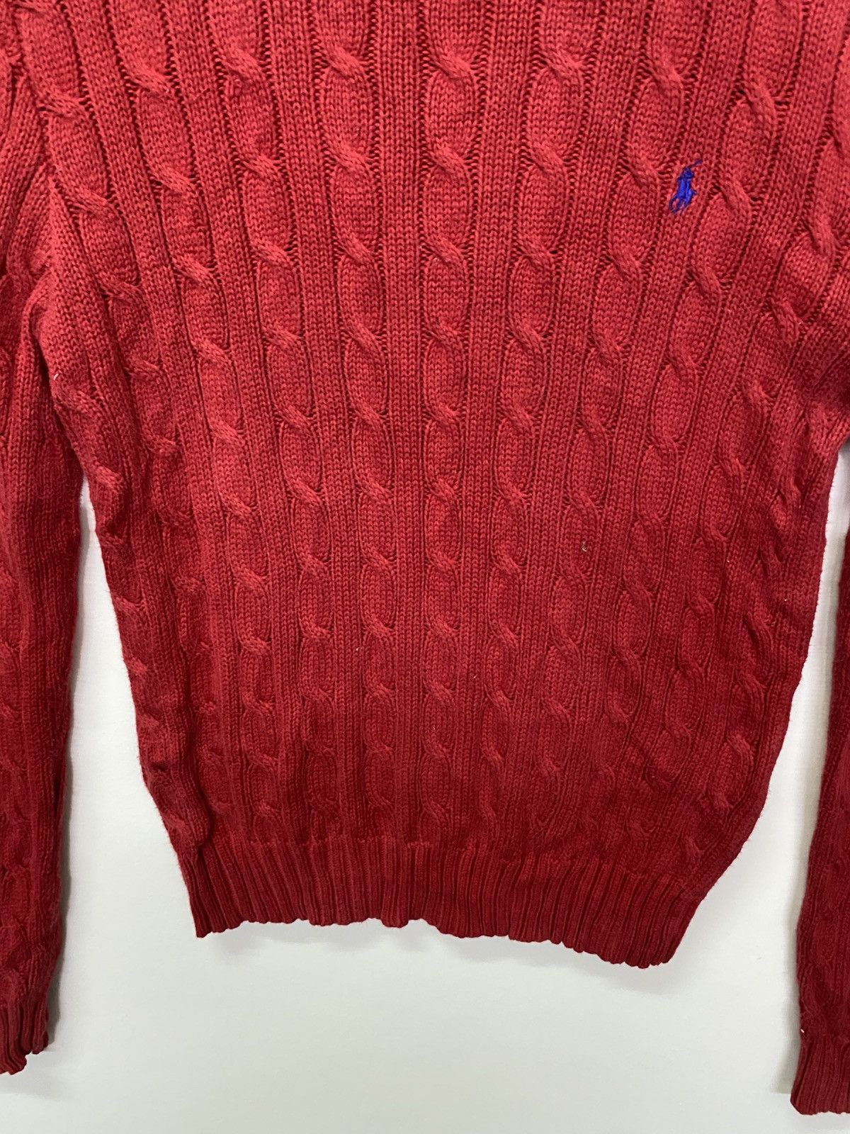 Ralph Lauren Ralph Lauren Small Logo Embroidery Knitwear Sweatshirt Size S / US 4 / IT 40 - 5 Thumbnail