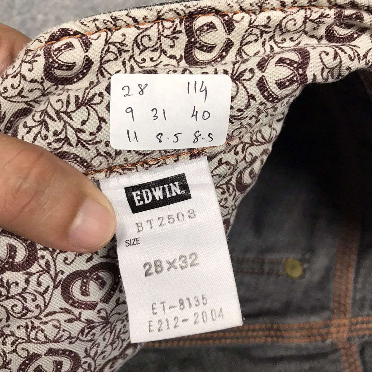 If Six Was Nine × Japanese Brand JAPAN STYLE DENIM BLACK FADED DISTRESSED PANTS Size US 28 / EU 44 - 17 Thumbnail