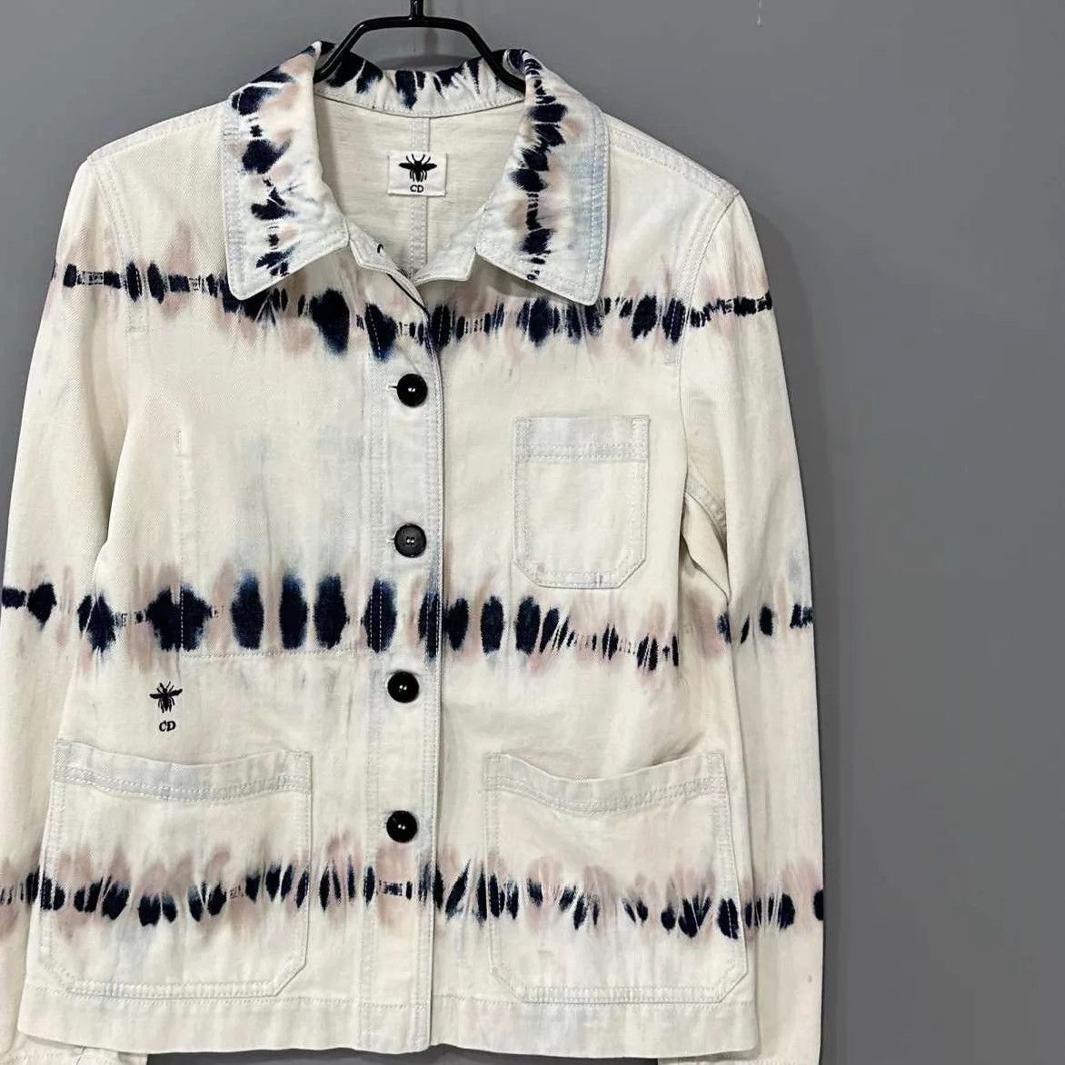 Dior Dior Tie-Dye Denim Shirt Jacket 36 Size XS / US 0-2 / IT 36-38 - 2 Thumbnail