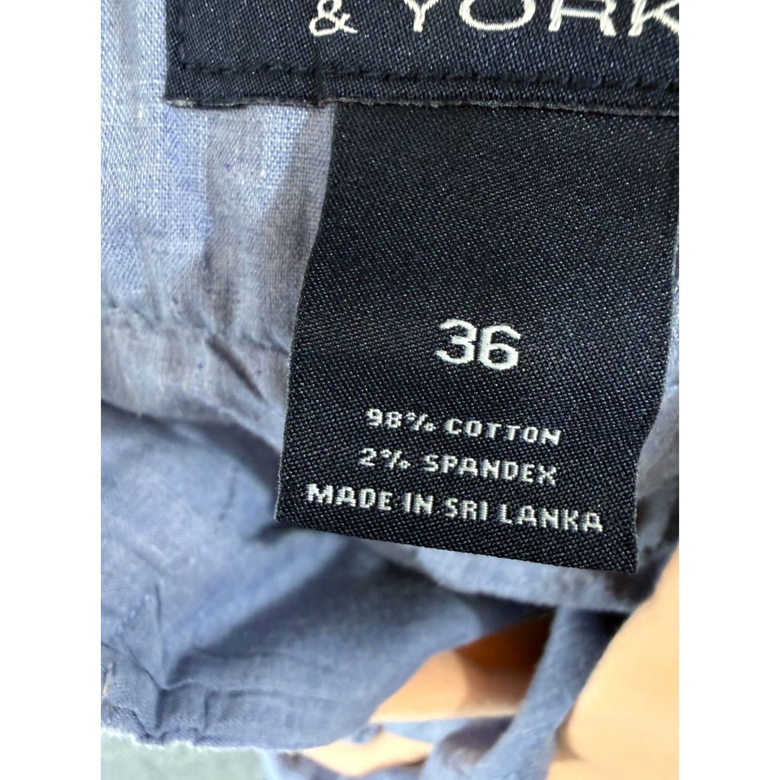 Roundtree & Yorke Roundtree & Yorke Chino Shorts Mens 36 Coral Stretch Flat Front Slash Pockets Regular Inseam 9in Casual Summer Size US 36 / EU 52 - 5 Thumbnail