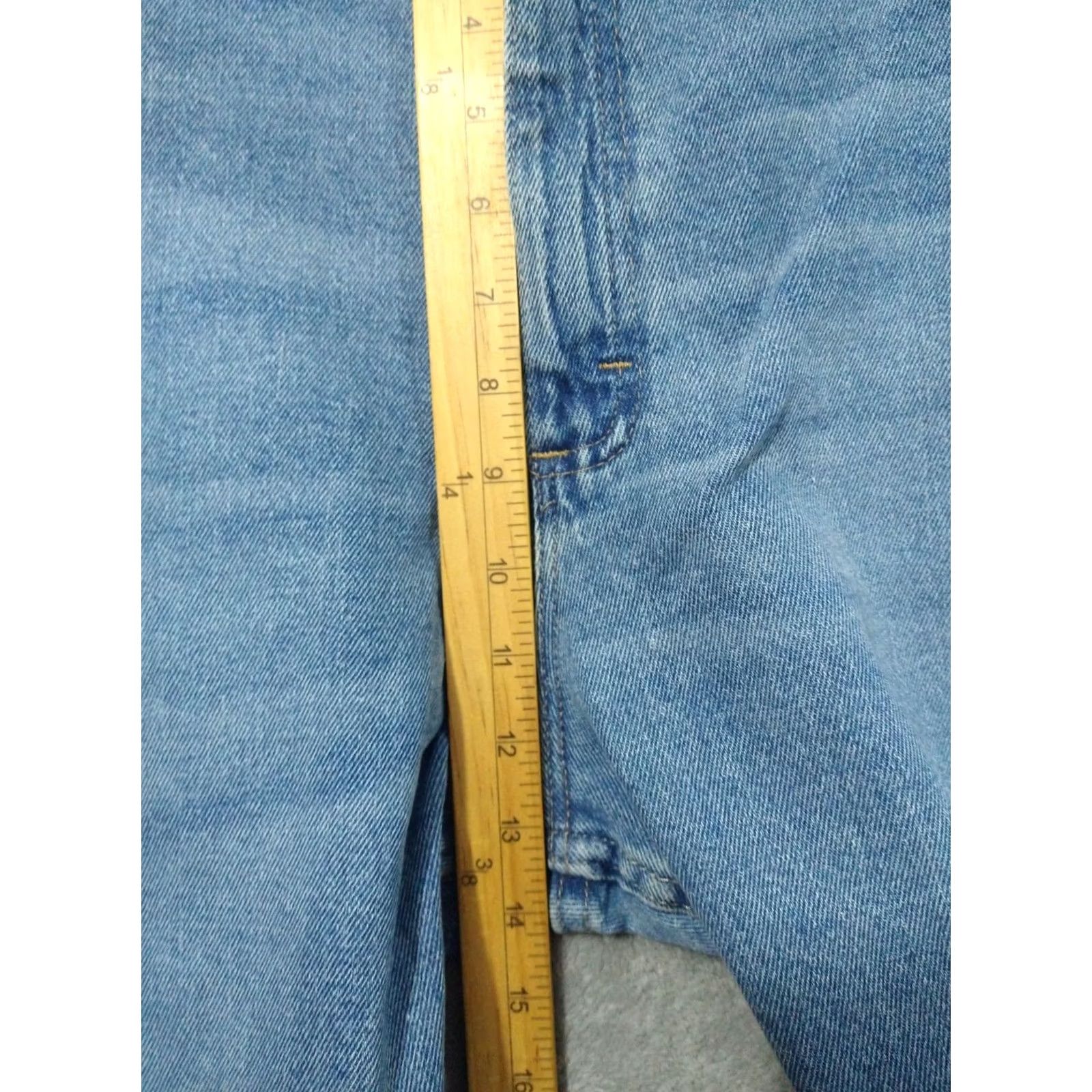 Wrangler Wrangler Jeans Mens 40x30 Blue Relaxed Fit 5 Star Heritage Low Stretch Denim Size US 40 / EU 56 - 5 Thumbnail