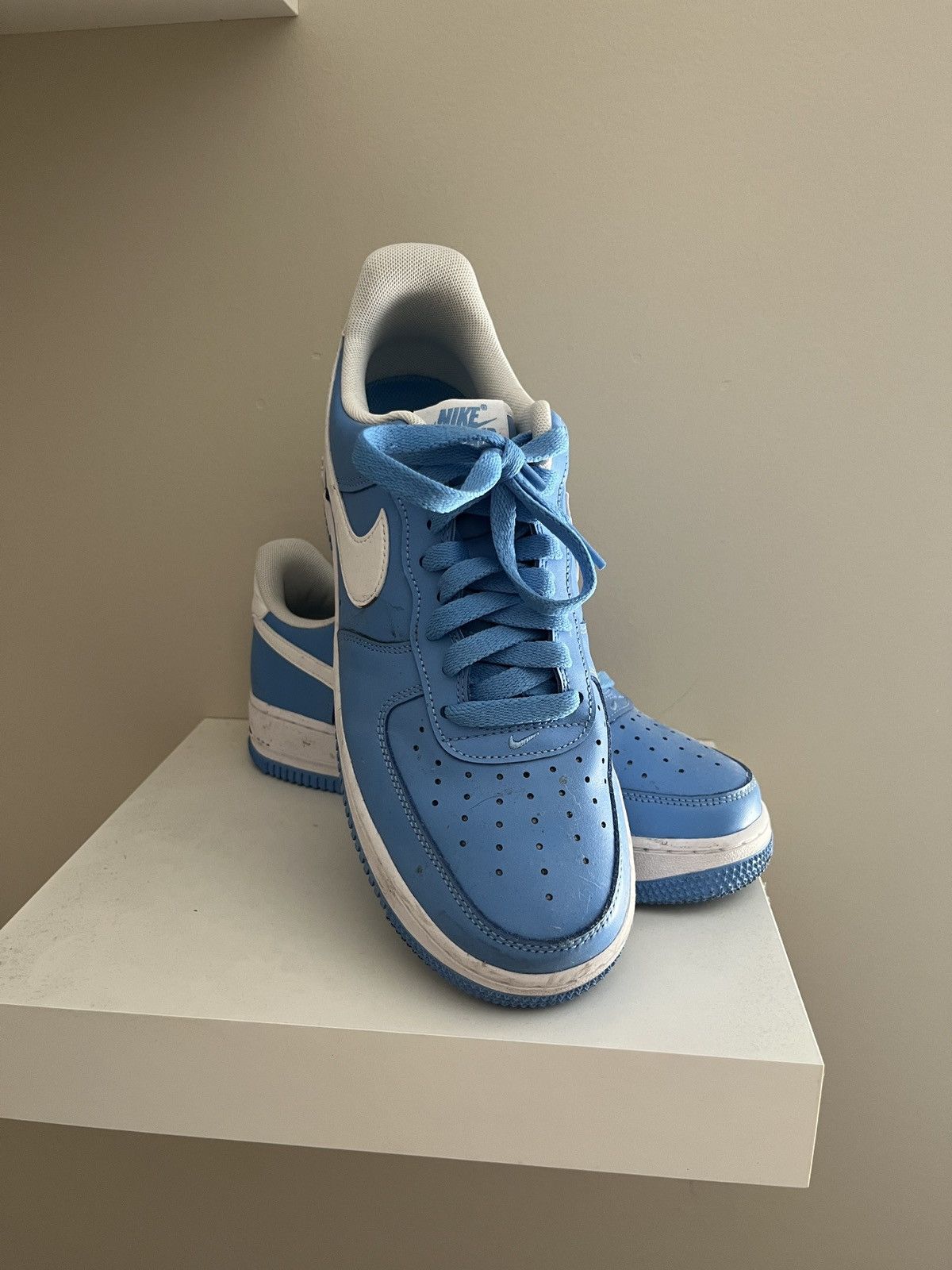 Nike Air Force 1 ‘07 - University Blue Size US 8 / EU 41 - 4 Thumbnail