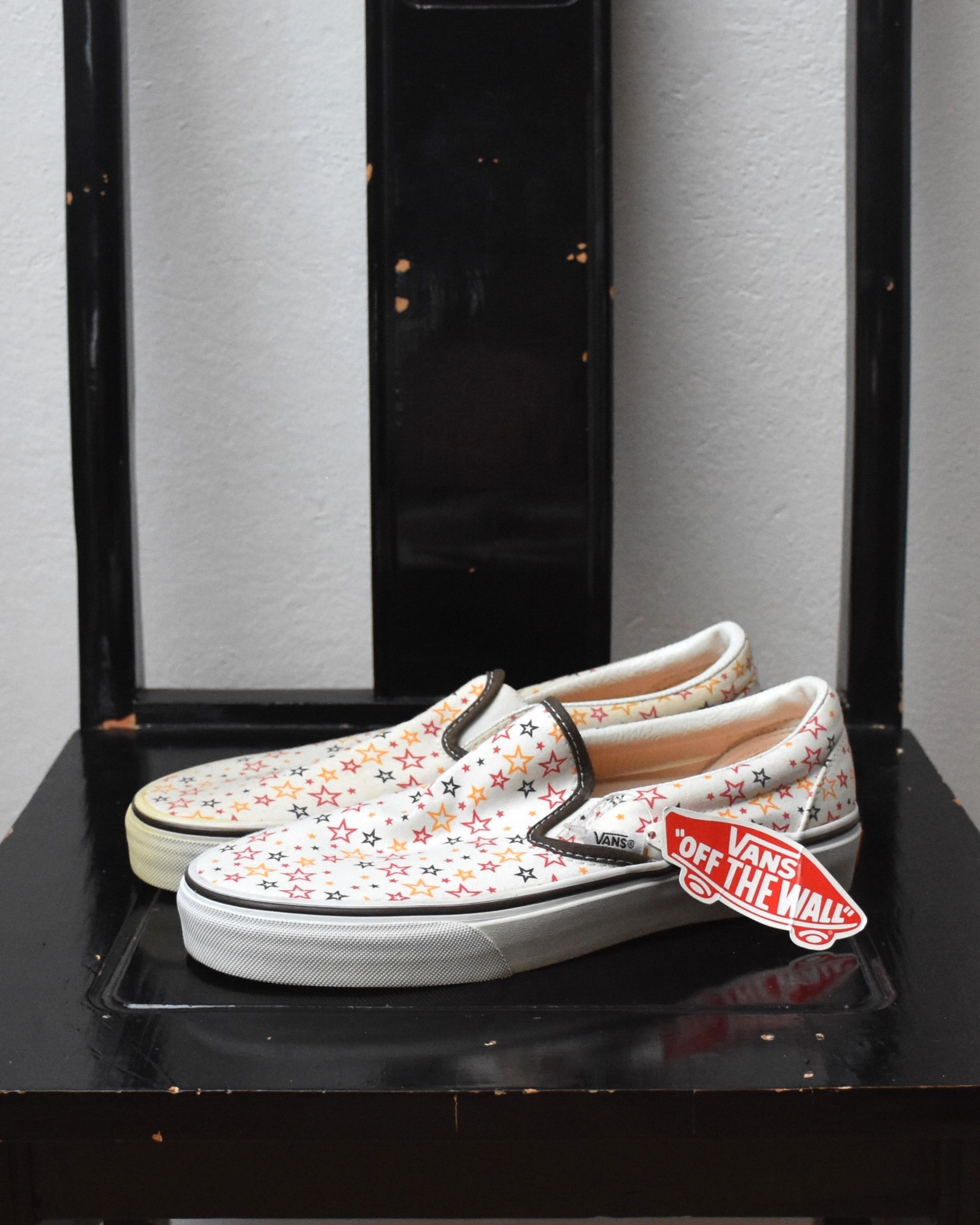 Vans × Vintage unworn Vintage 2006 Vans slip ons summer stars shoes Size US 9 / IT 39 - 1 Thumbnail