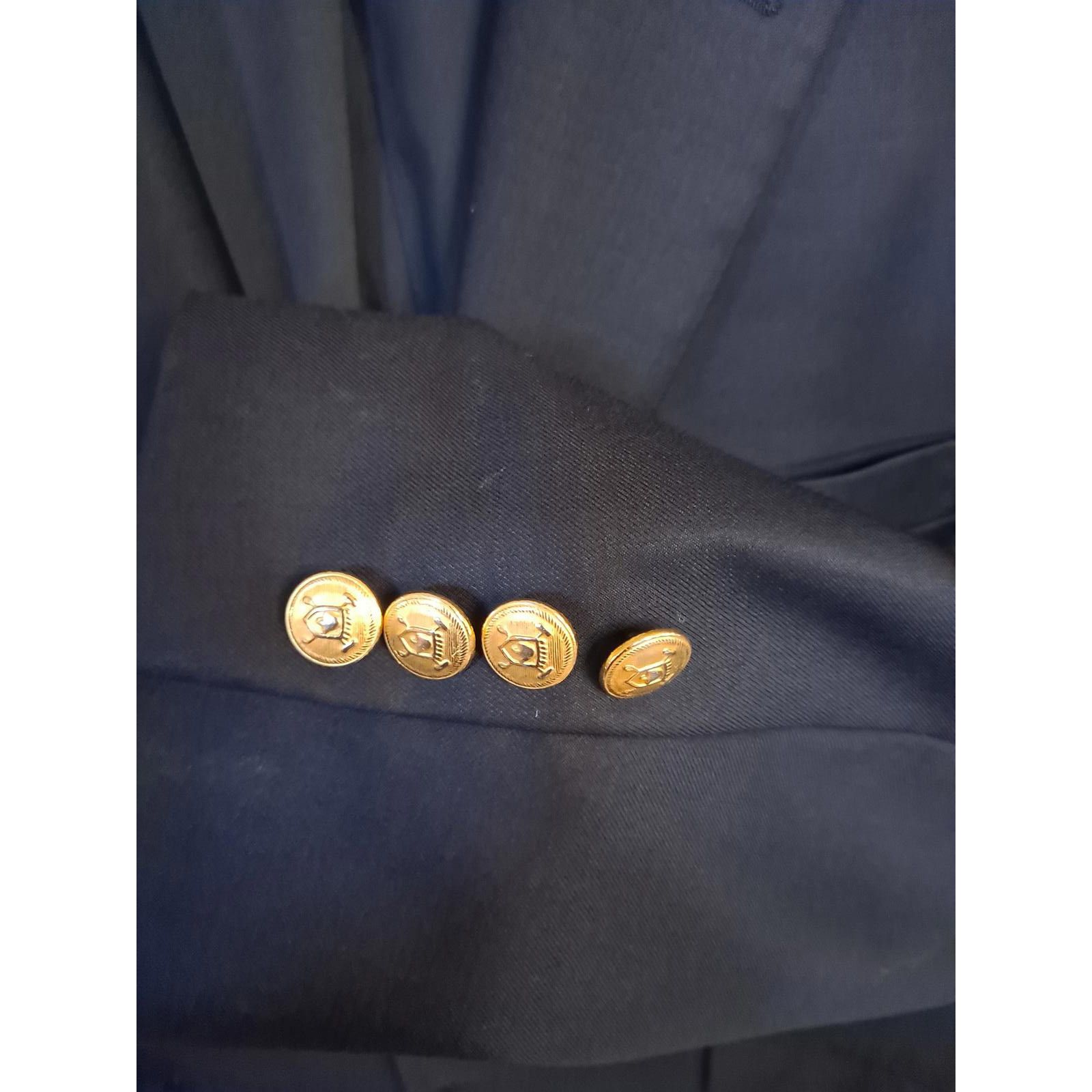 Lauren Ralph Lauren Lauren Ralph Lauren Blue 2 Gold Button Blazer 44R Size 44R - 4 Thumbnail