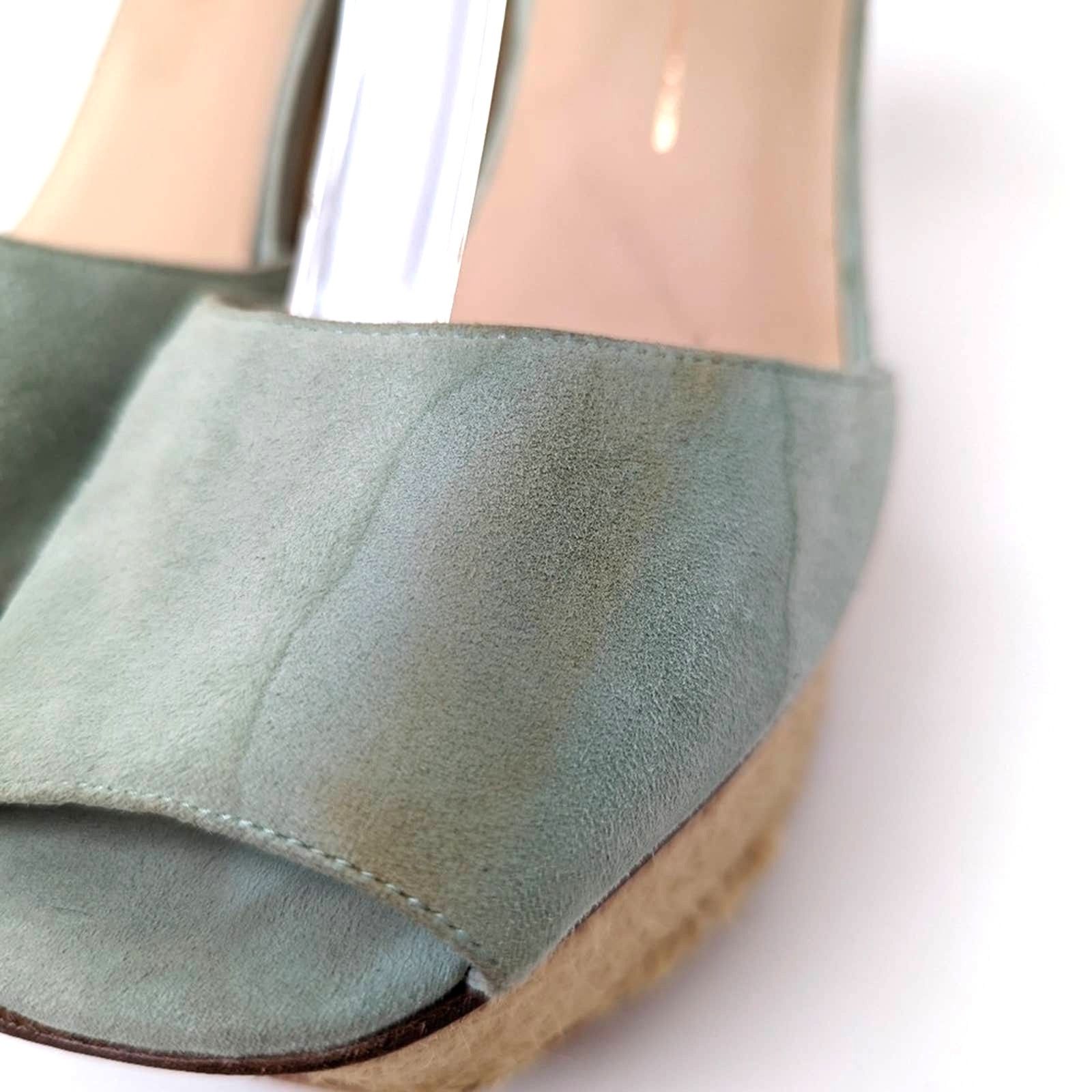 Dolce Vita Dolce Vita Suede Leather Platform Espadrille Wedge Sandals Size US 9 / IT 39 - 8 Thumbnail