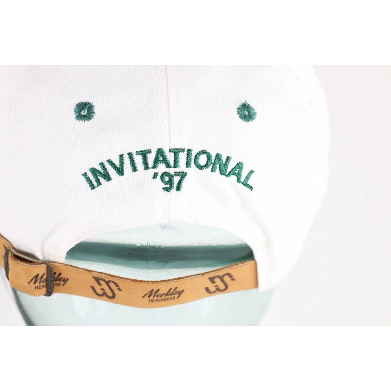 Vintage Deadstock Vintage 90s Green Coat Invitational Golf Hat