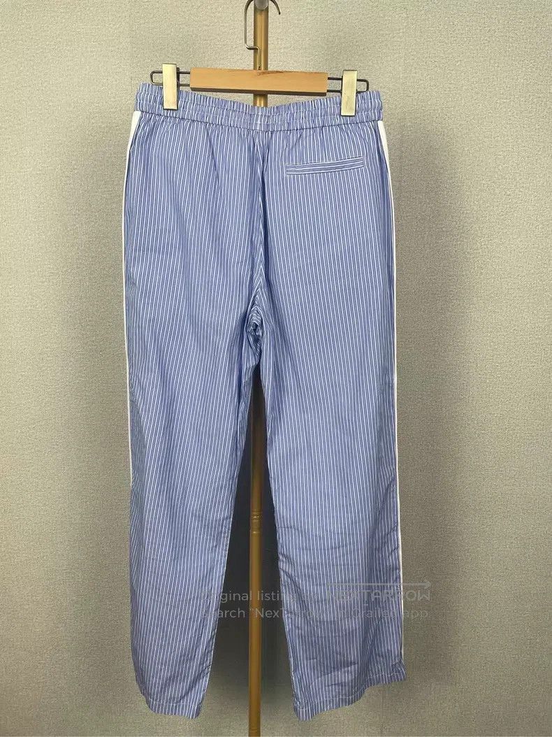 Loewe Loewe size S Blue and White Striped Casual Pants Size 26" / US 2 / IT 38 - 2 Thumbnail