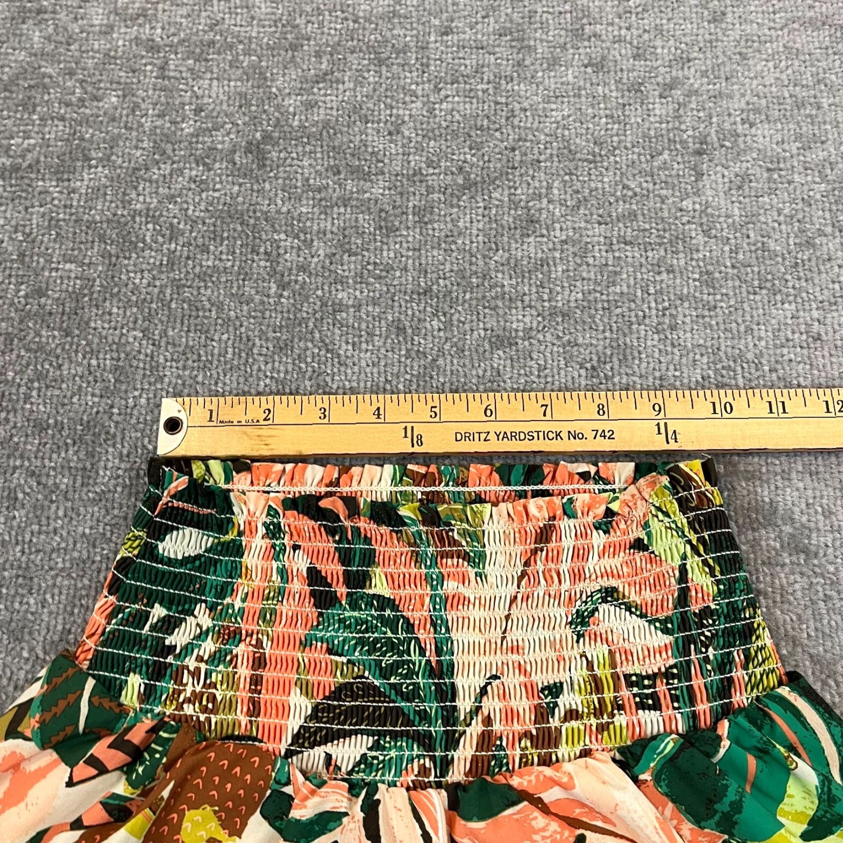 Vintage OFFLINE Skort Small x 2.5" Lined High Waisted Workout Gym Hawaiian Tennis Womens Size ONE SIZE - 4 Thumbnail