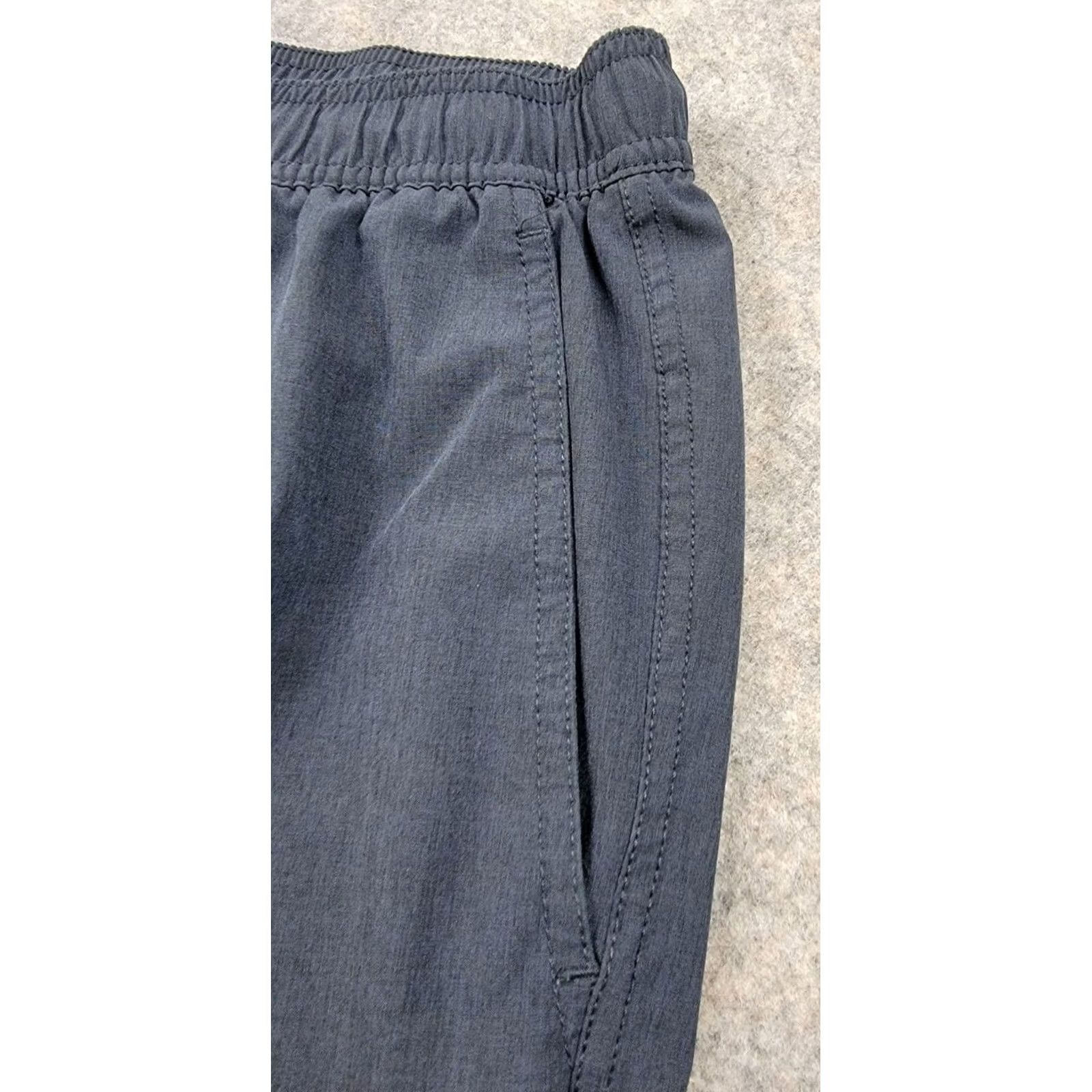Vintage Fair Harbor Shorts Mens 3XL Blue The One Short Lined Comfort Athleisure Beach Bermuda Pocket Zip Back Logo Drawstring Elastic Waist Size US 39 - 3 Thumbnail
