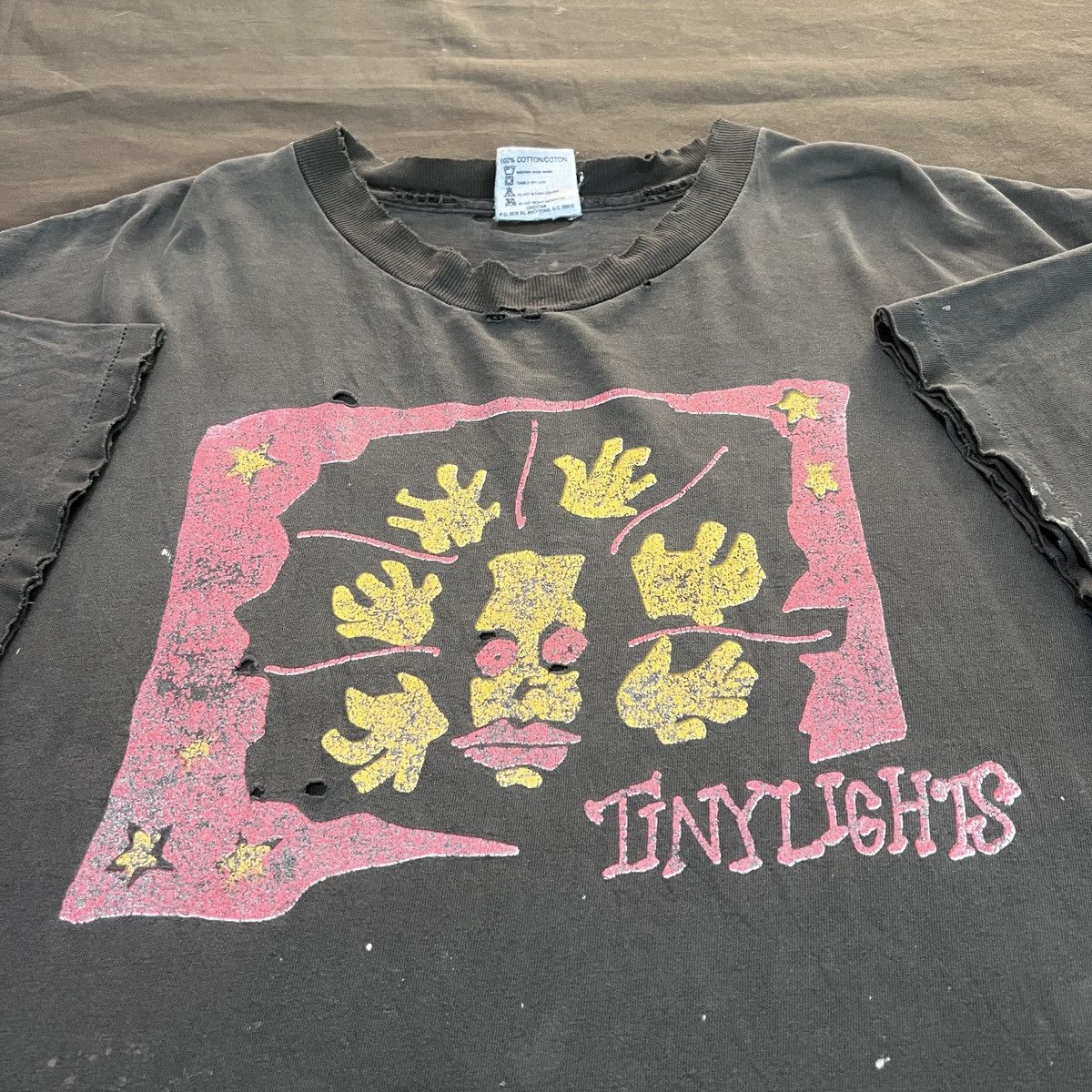 Band Tees Vintage 90s Tiny Lights Tee Thrashed Faded Jane Scarpantoni Size US XL / EU 56 / 4 - 8 Thumbnail