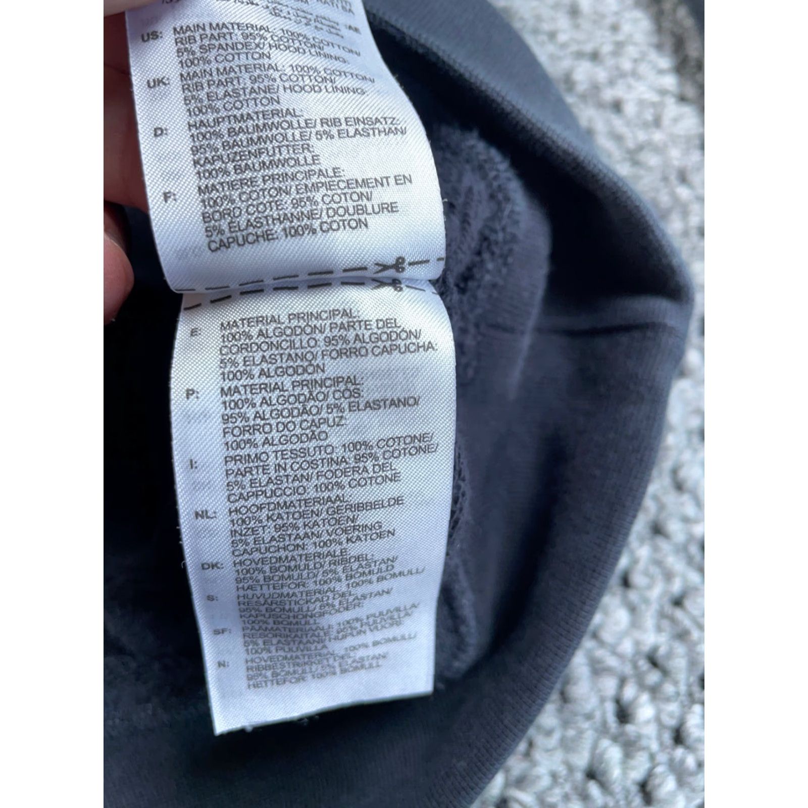 Adidas adidas Hoodie Women 2X Black Trefoil Logo Sweatshirt Drawstring Crew Neck Heavyweight Pullover Activewear Hip Hop Retro Womens Size XXL / US 16-18 / IT 52-54 - 5 Thumbnail