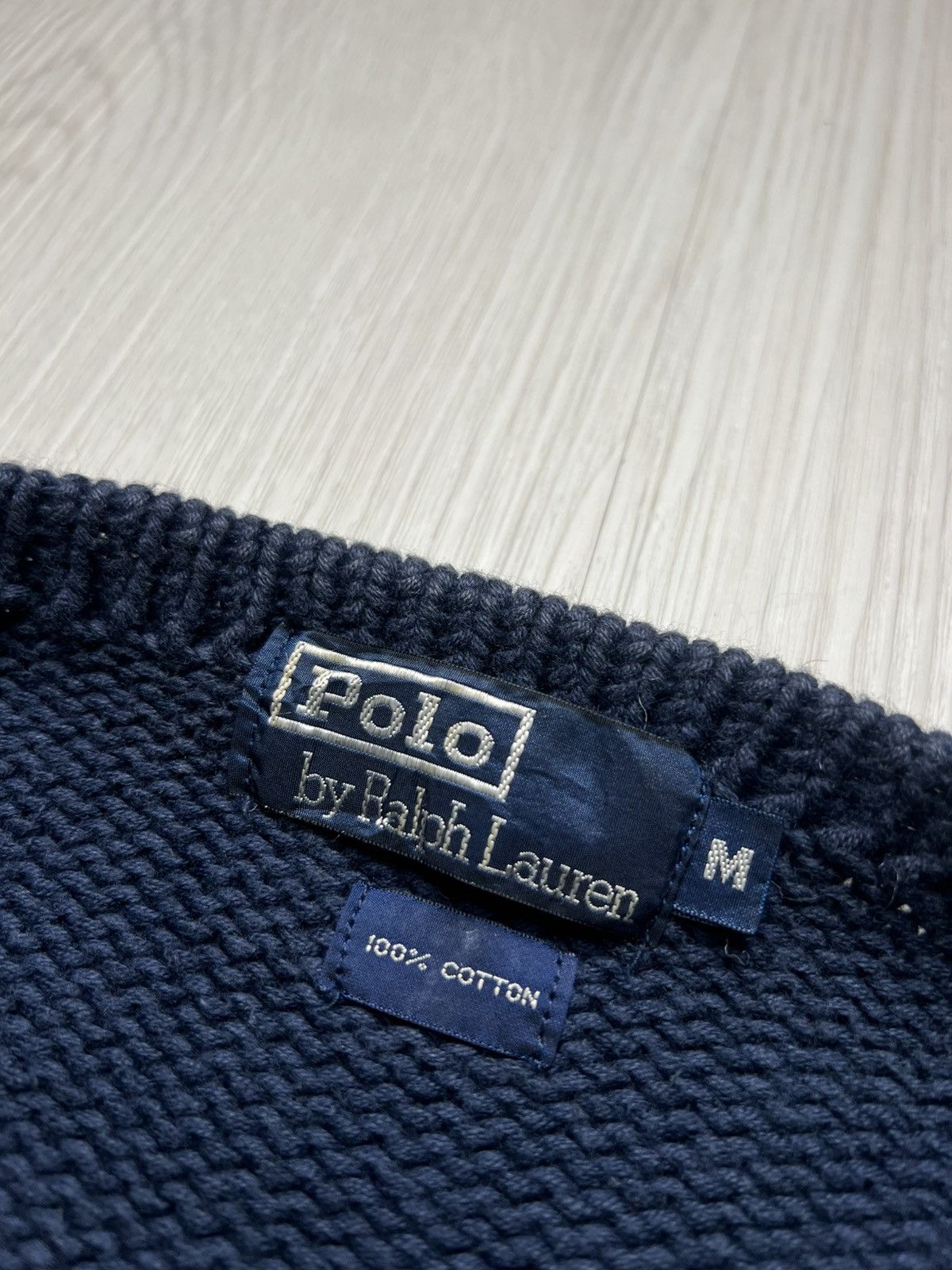 Polo Ralph Lauren Polo Ralph Lauren “P” Letterman Knit Sweater Size US M / EU 48-50 / 2 - 5 Thumbnail