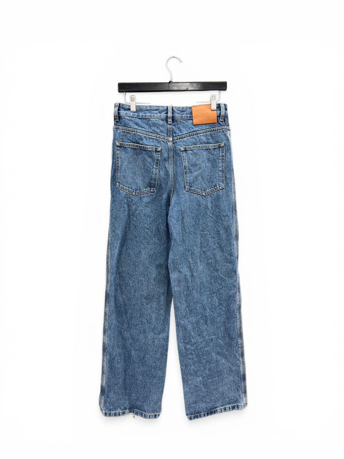 Loewe Loewe Blue Denim Logo Jeans Size US 28 / EU 44 - 4 Thumbnail