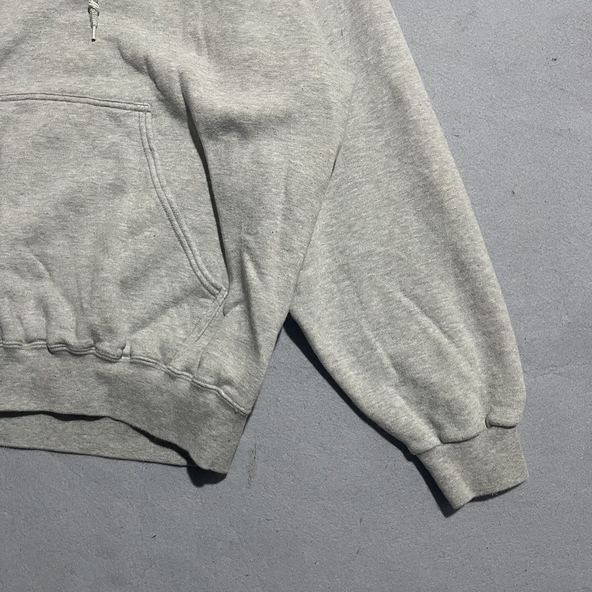 Nike Vintage 90s Nike Embroidered Swoosh Hoodie – Heather Grey Size US XL / EU 56 / 4 - 3 Thumbnail