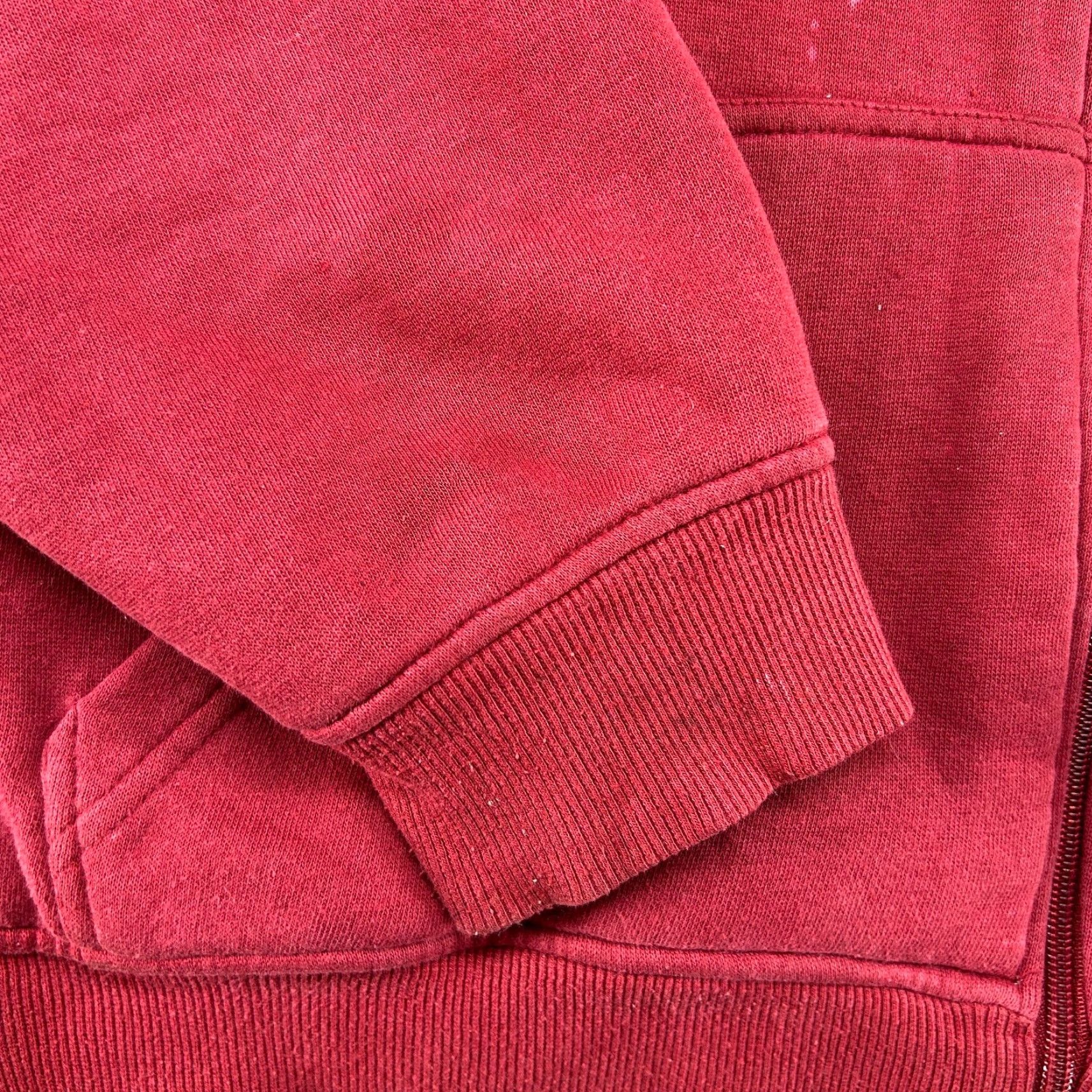 Southpole VINTAGE Southpole Hoodie Mens L Red Full Zip Sherpa Fleece Lined Skater Logo Y2K Size US L / EU 52-54 / 3 - 2 Thumbnail