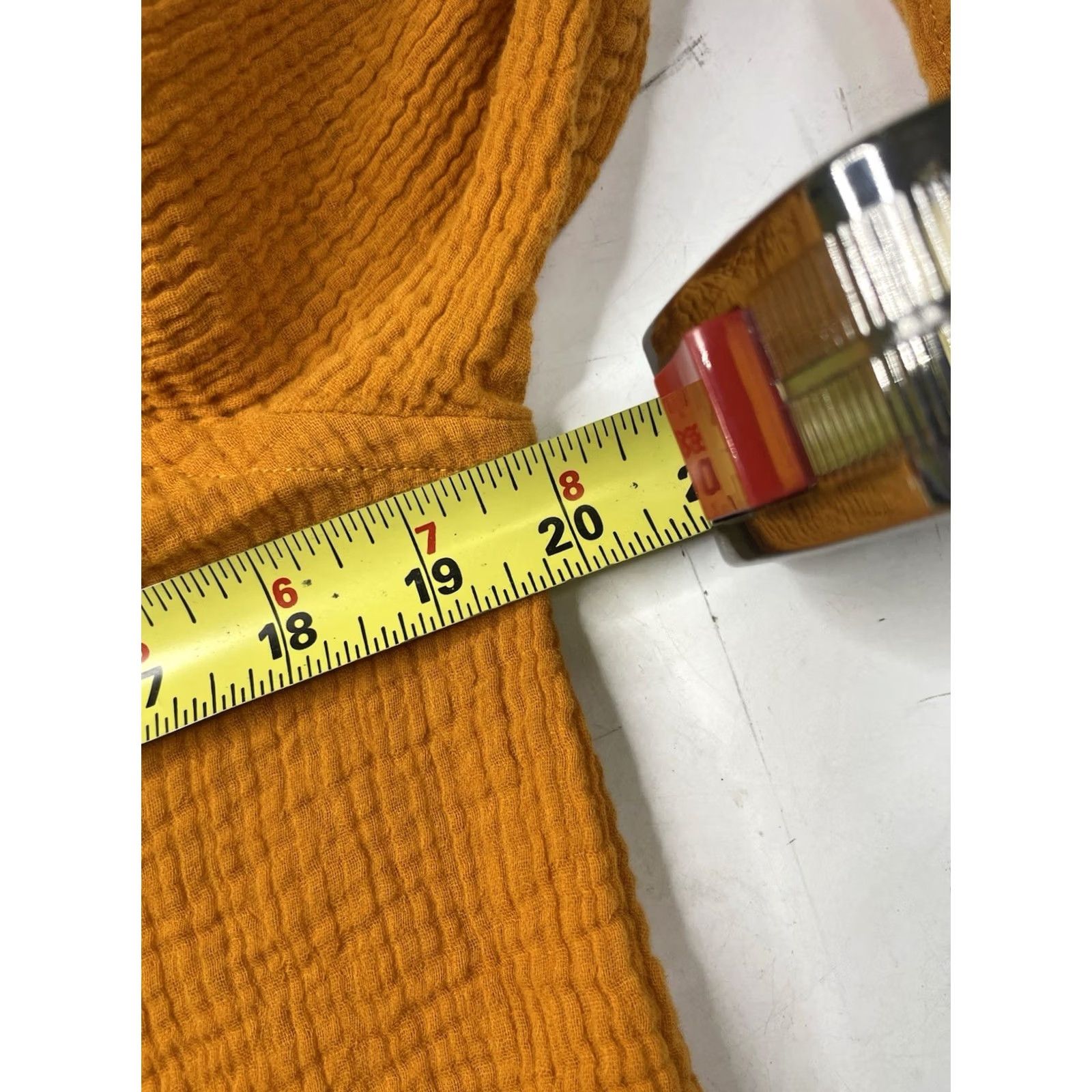 Saturdays NYC Saturdays NYC Marco Camp-Collar Cotton-Gauze Shirt Orange Mens Medium Size US M / EU 48-50 / 2 - 6 Thumbnail