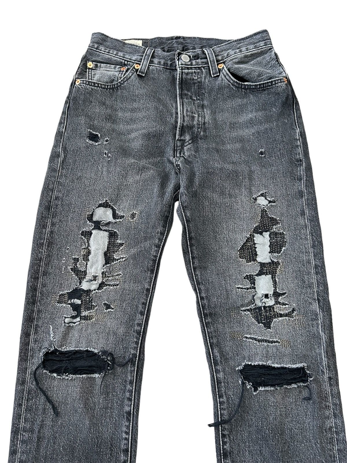 Levi's Levi’s 501 ‘54 Destroyed Jeans Size US 29 - 3 Thumbnail