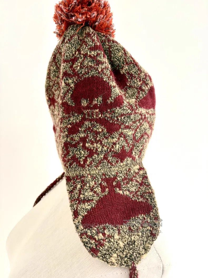 Vivienne Westwood Vivienne Westwood Skull Saturn Printed Earflap Hat Flight Size ONE SIZE - 3 Thumbnail