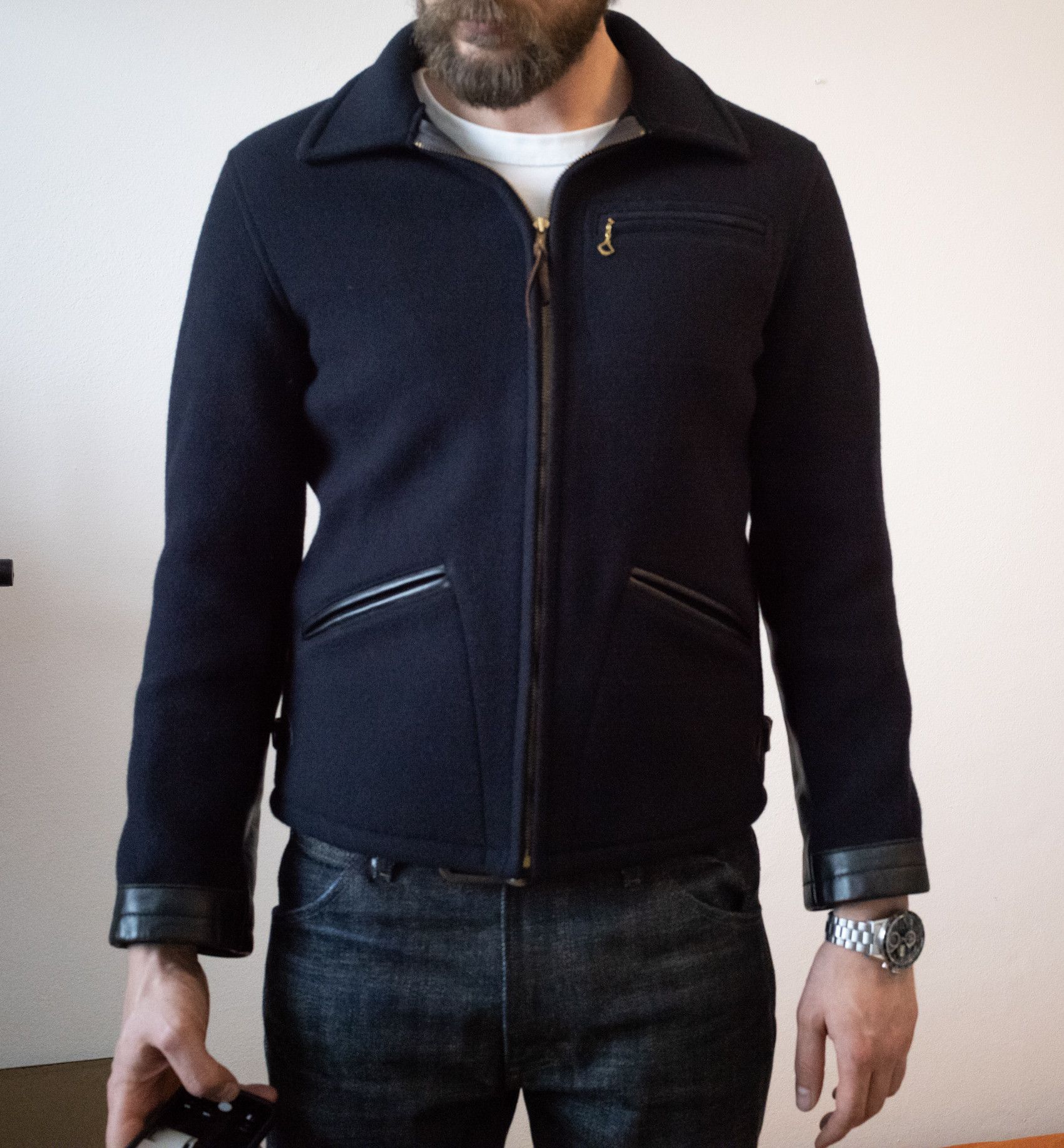 The Real McCoy's TRM Wool Field sport jacket Size US L / EU 52-54 / 3 - 1 Thumbnail