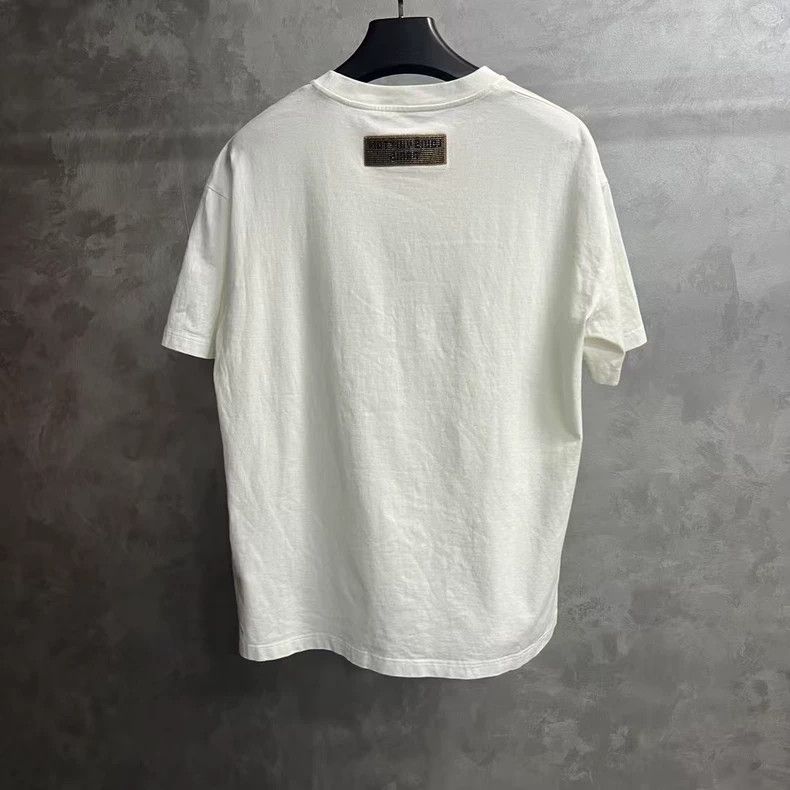 Louis Vuitton Louis Vuitton White beaded monogrammed embroidered casual Size US L / EU 52-54 / 3 - 6 Thumbnail