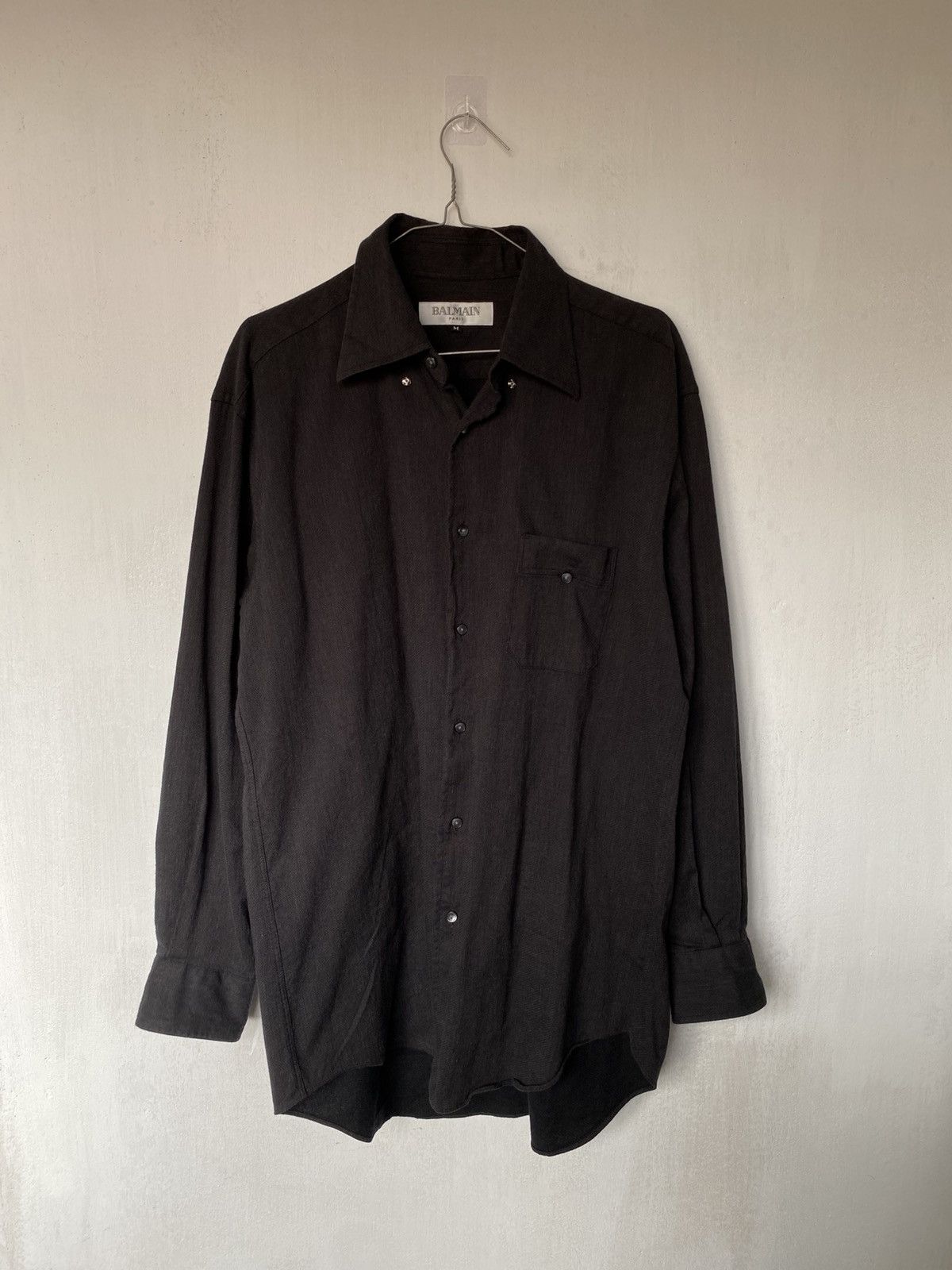 Balmain Vintage Balmain Classic Button Shirt Size US M / EU 48-50 / 2 - 1 Thumbnail