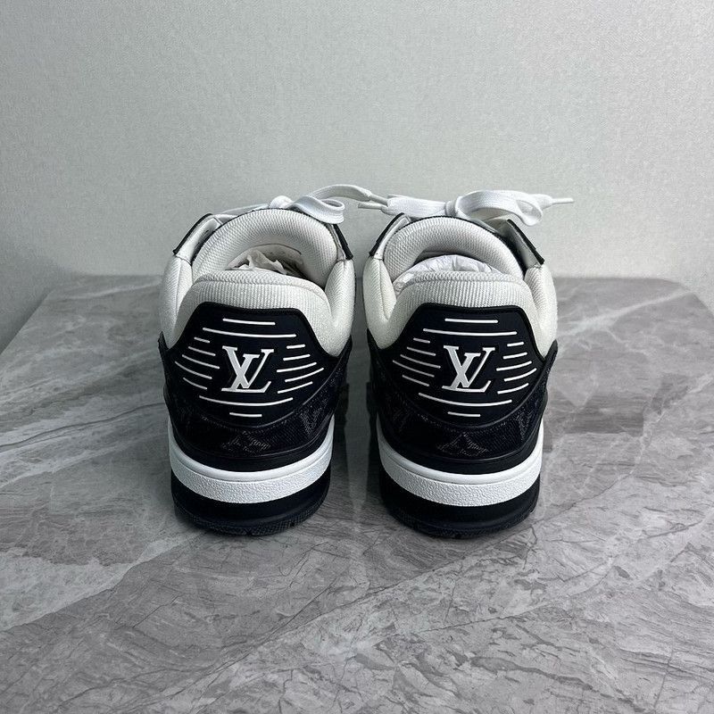 Louis Vuitton Louis Vuitton Trainer Panda Low Top Sneakers -2505 Size US 6 / IT 36 - 1 Thumbnail