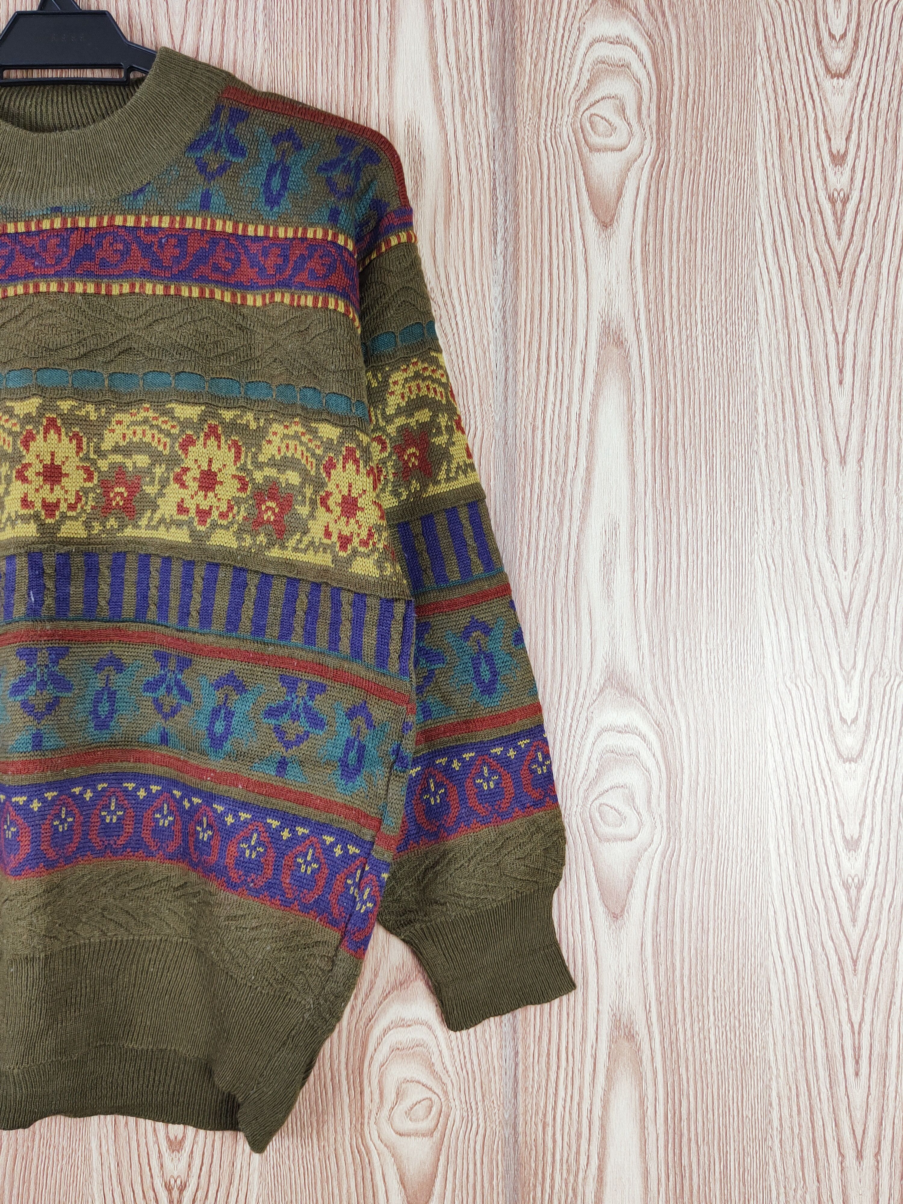 Homespun Knitwear Charlook Olive Knitwear Sweatshirts #W558 Size US M / EU 48-50 / 2 - 5 Thumbnail