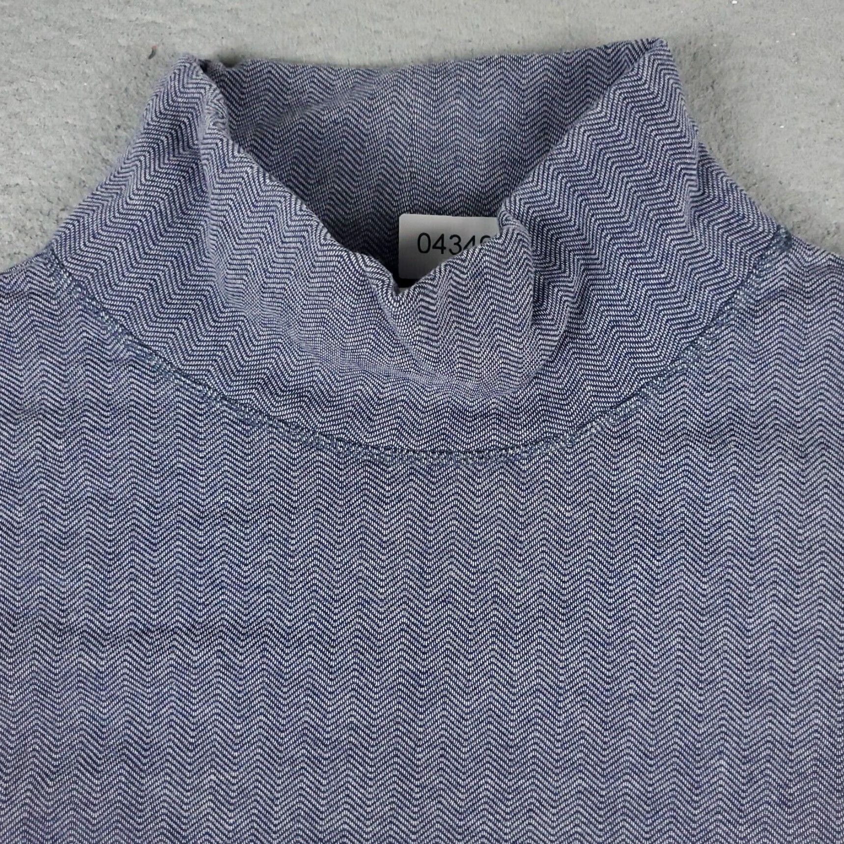 Vineyard Vines VINEYARD VINES Sweater Womens Large Blue Pullover Mock Neck Long Sleeve Knit Top Size L / US 10 / IT 46 - 2 Thumbnail