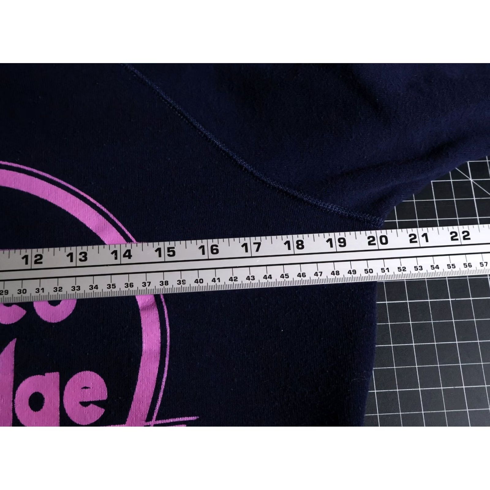 Vintage VINTAGE 80s Romeo Ridge Band Sweatshirt Raglan Sleeve Blue Adult Medium Mens Regular Pullover Graphic Print Cotton Blend Polyester Fleece Made in USA Size US M / EU 48-50 / 2 - 6 Thumbnail