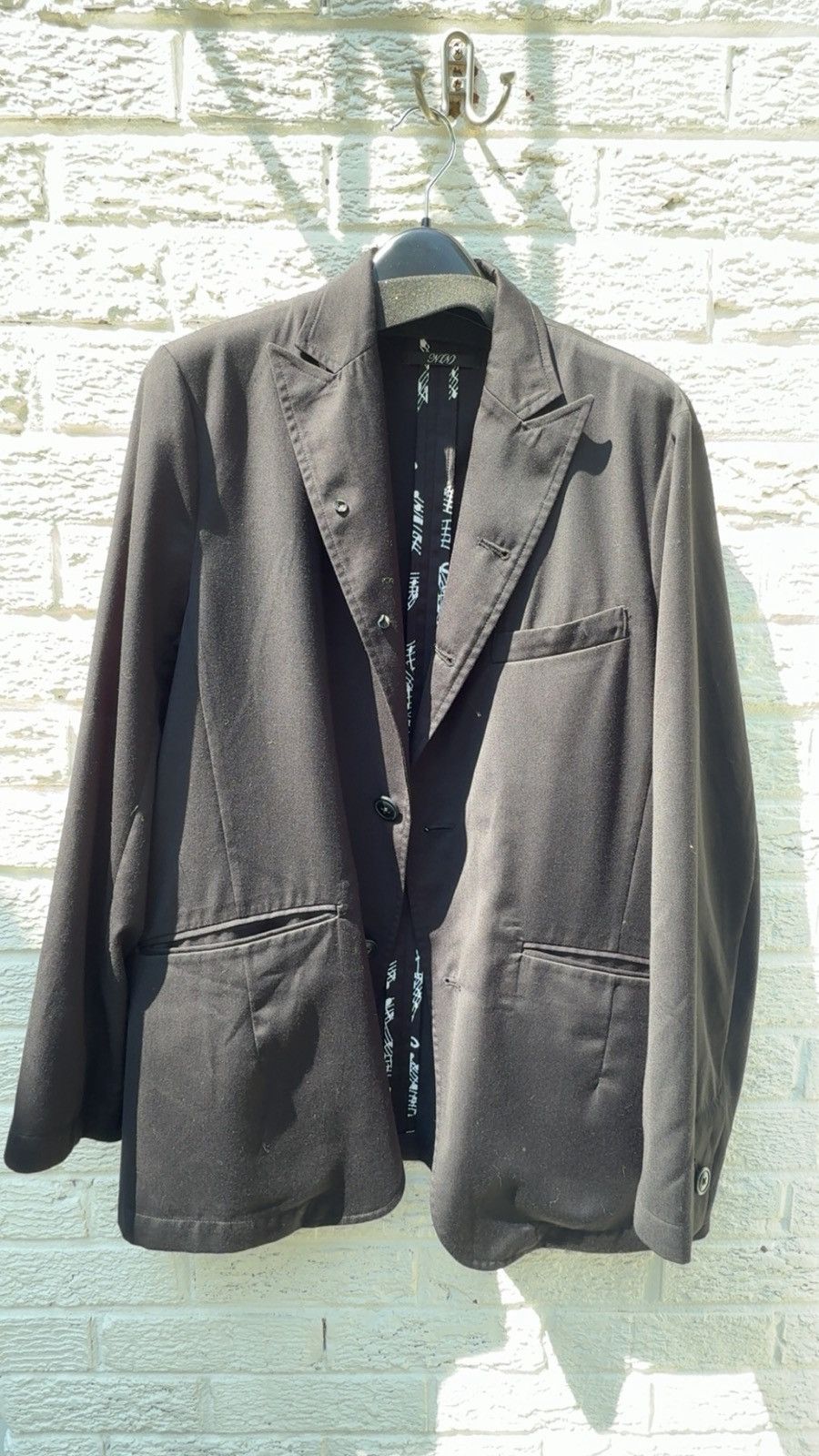 Number (N)ine Number (N)ine “Music” Notes Blazer Size 40R - 1 Thumbnail