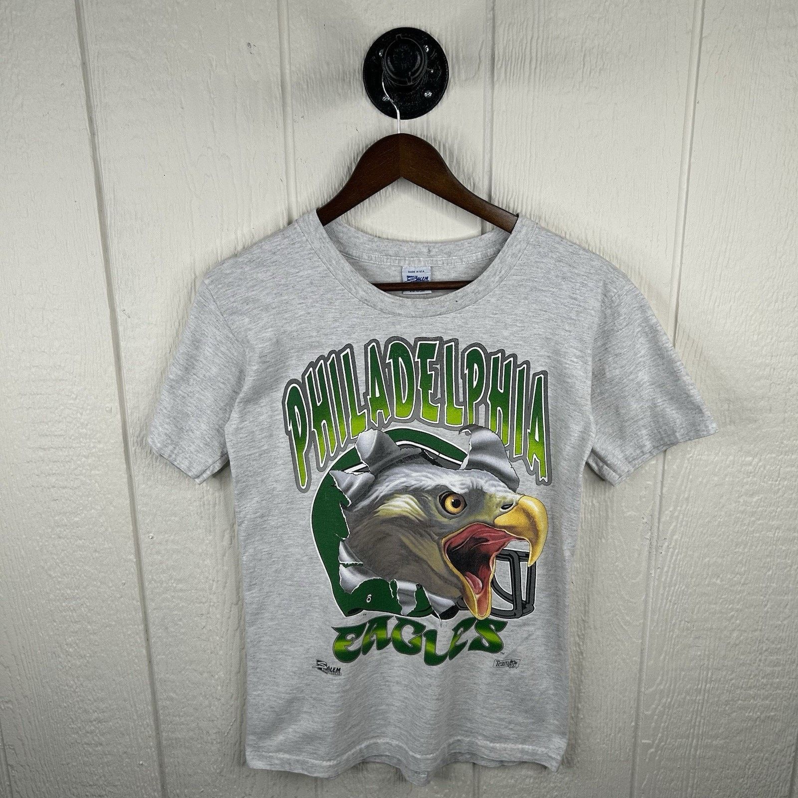 90’s NFL Philadelphia Eagles Grey Salem Sports Size Small