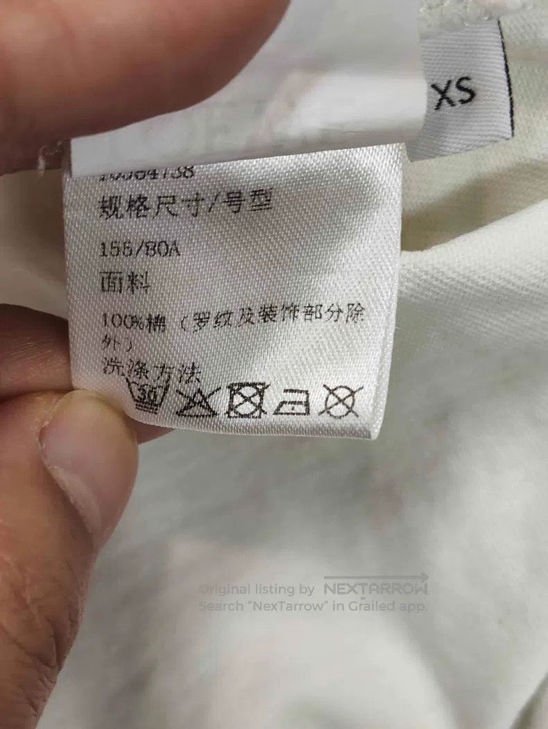 Loewe LOEWE White and green pieced letter logo short-sleeve Size XS / US 0-2 / IT 36-38 - 7 Thumbnail