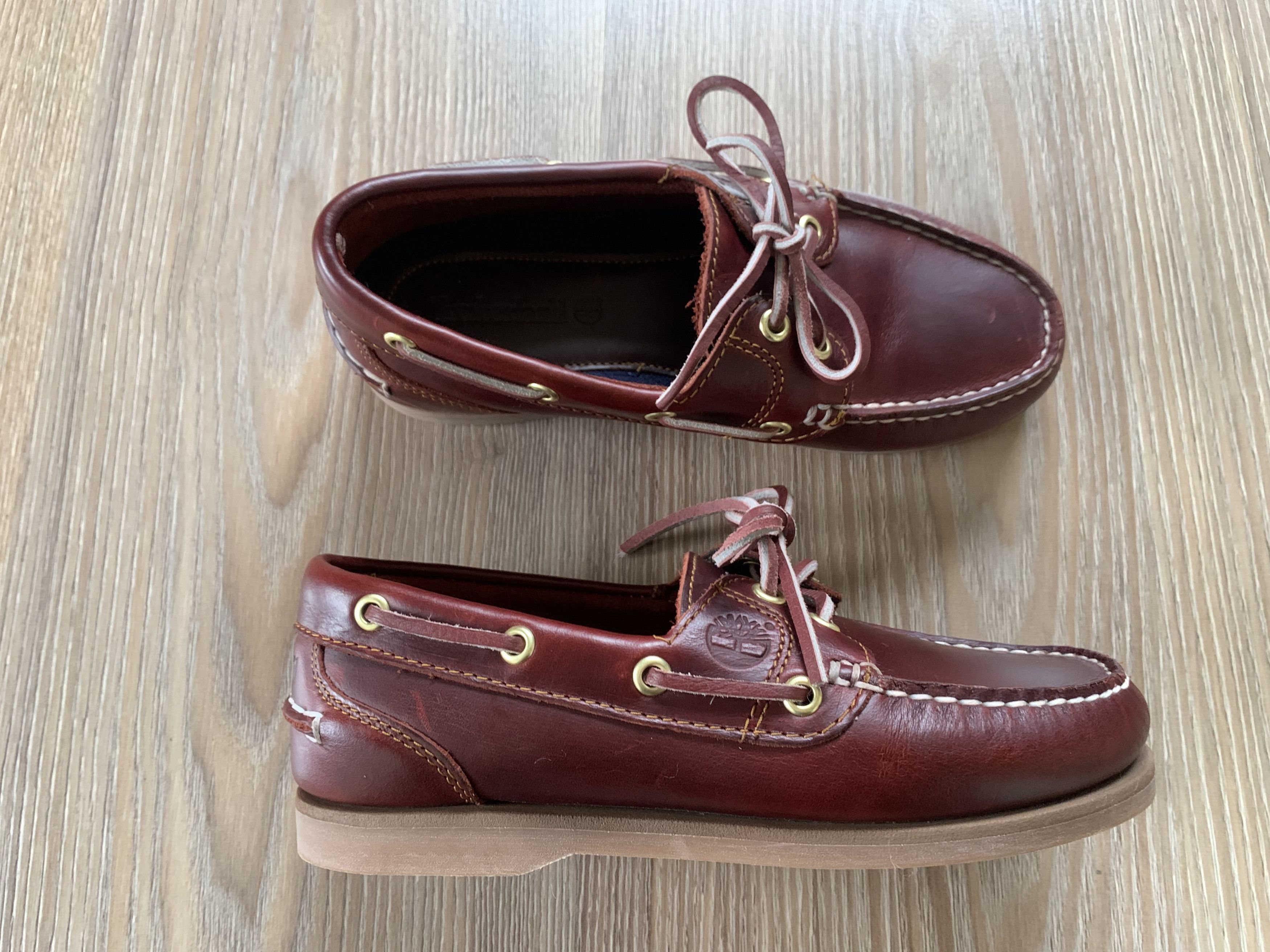Timberland Womens Timberland Classic 2-Eye Boat Shoes Size US 5.5 / IT 35.5 - 1 Thumbnail