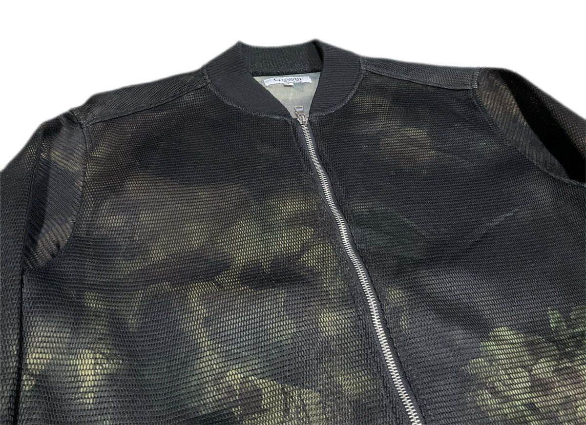 If Six Was Nine × Japanese Brand × Le Grande Bleu (L.G.B.) 🔥Sick Y2K Growth By In The Attic Mesh Jacket Psyche Printed Size US L / EU 52-54 / 3 - 4 Thumbnail