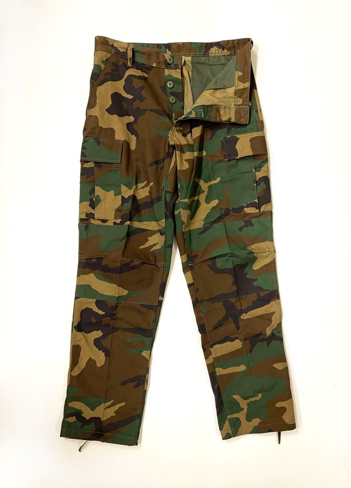 Rothco Vintage deadstock Rothco woodland Camo BDU cargo pants Pants Size US 31 - 1 Thumbnail