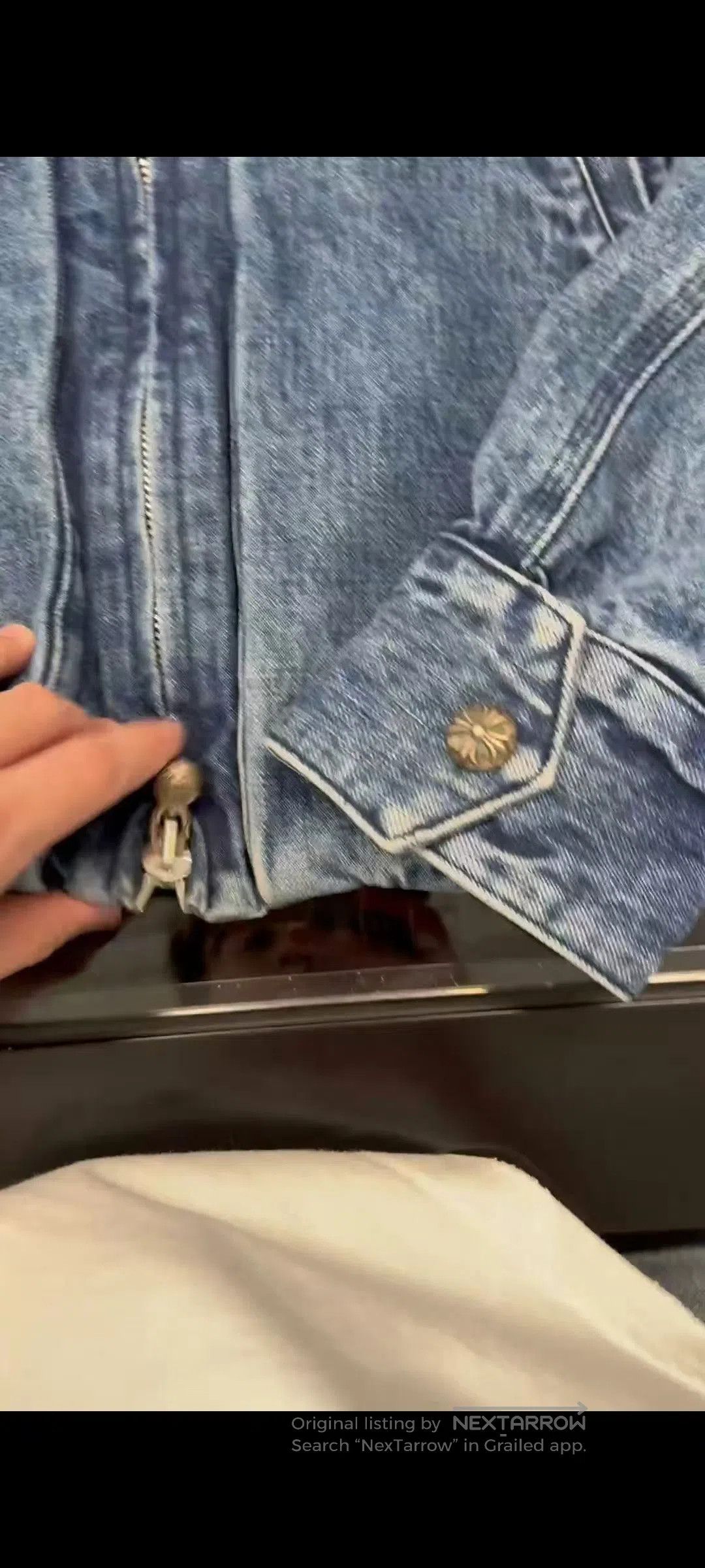 Chrome Hearts Chrome Hearts Denim Cotton Shirt Jacket. Size US S / EU 44-46 / 1 - 8 Thumbnail