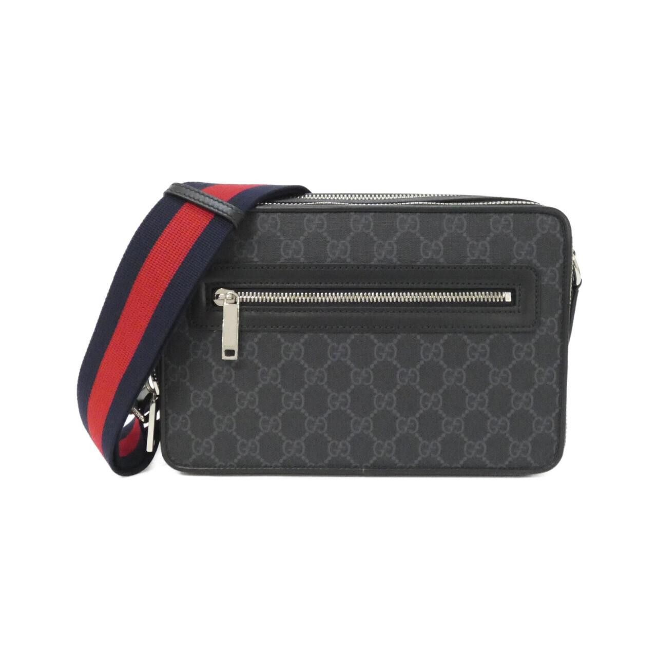 Gucci Gucci Gucci GG Supreme Canvas Shoulder Bag Leather Shoulder Bag 822072FADJA DUTY FREE for USA Size ONE SIZE - 1 Thumbnail