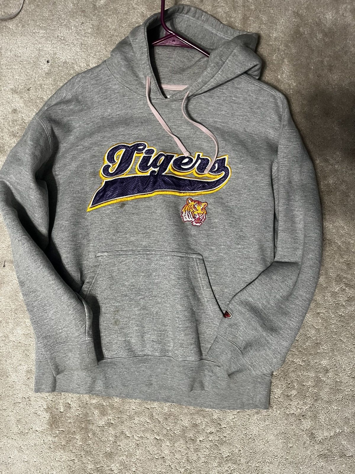 Vintage vintage LSU TIGERS hoodie Size US L / EU 52-54 / 3 - 1 Thumbnail