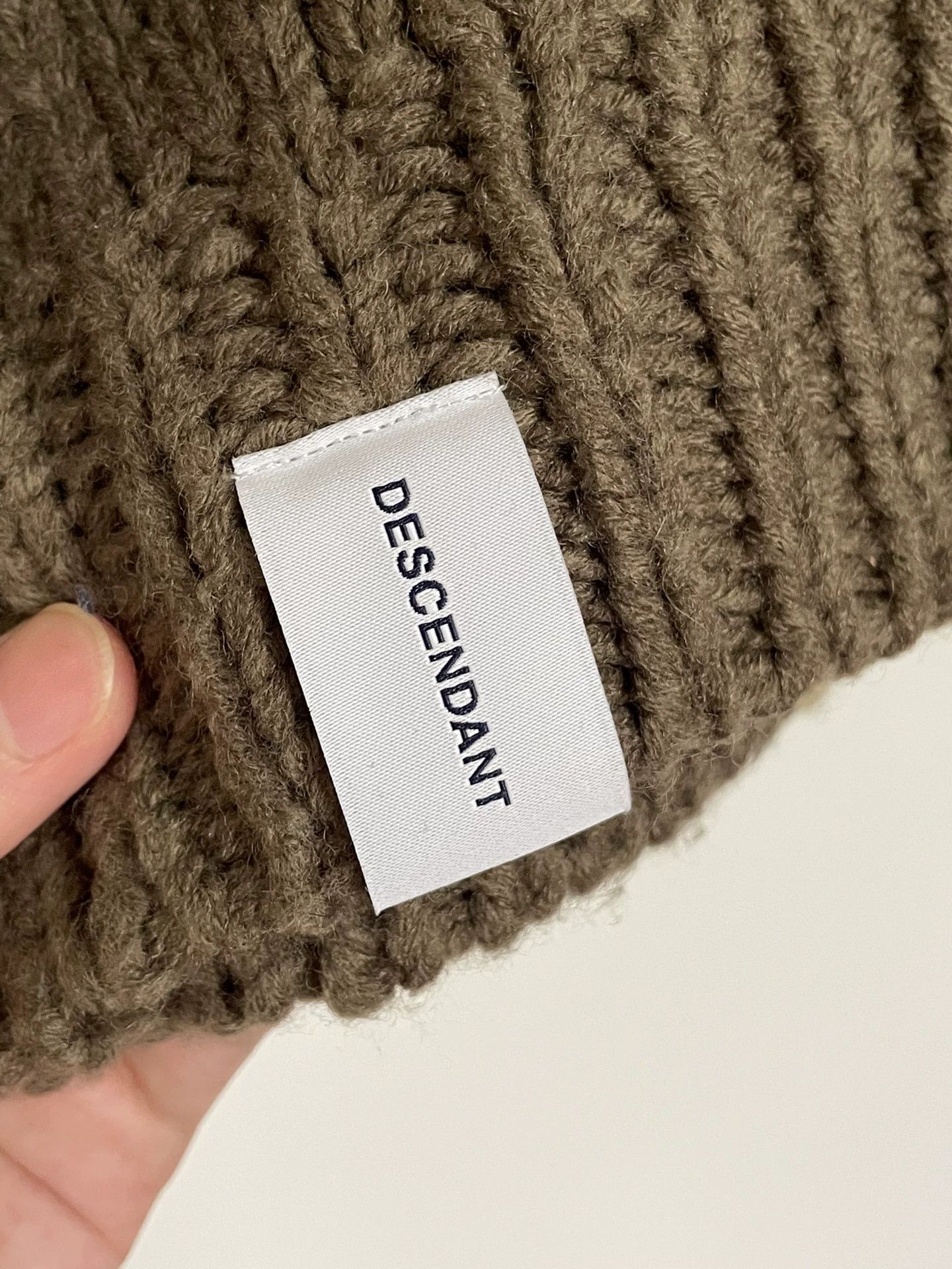 Descendant DESCENDANT ARAN 19FW Color Blocked Wool Pullover Size US S / EU 44-46 / 1 - 6 Thumbnail