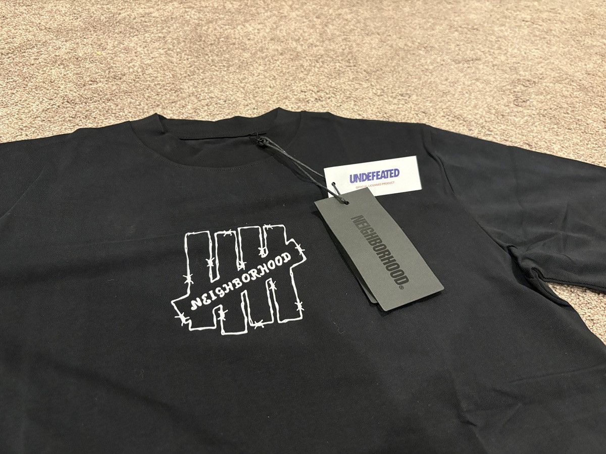 Neighborhood Brand new Neighborhood X Undefeated tshirt small Size US S / EU 44-46 / 1 - 2 Thumbnail