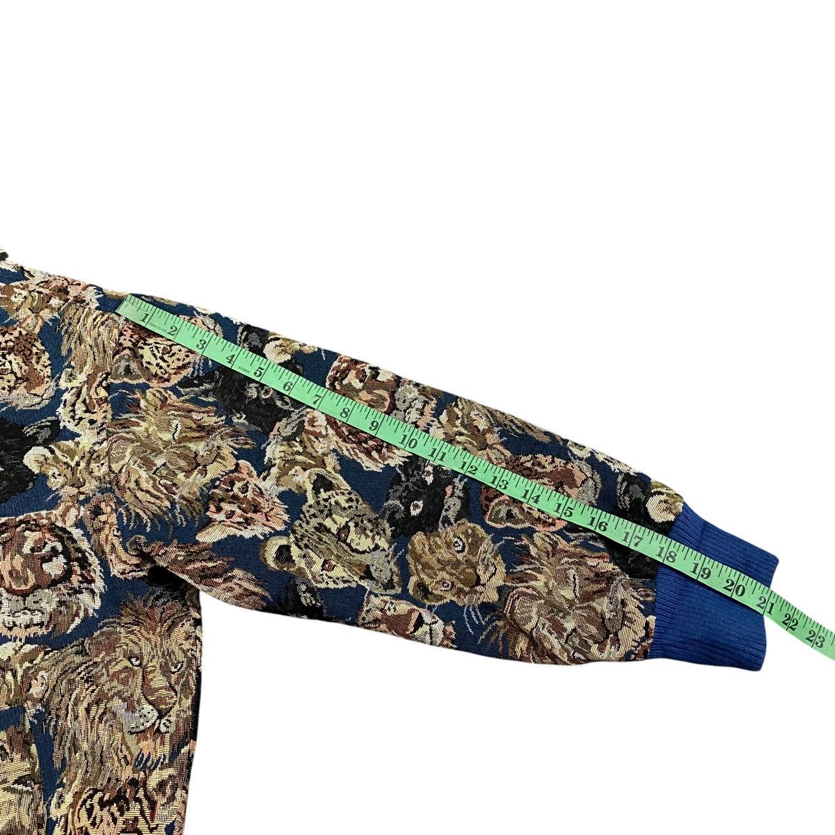 Japanese Brand Vintage Goblan Panther Lion Full Print Bomber Jacket Size US L / EU 52-54 / 3 - 19 Thumbnail