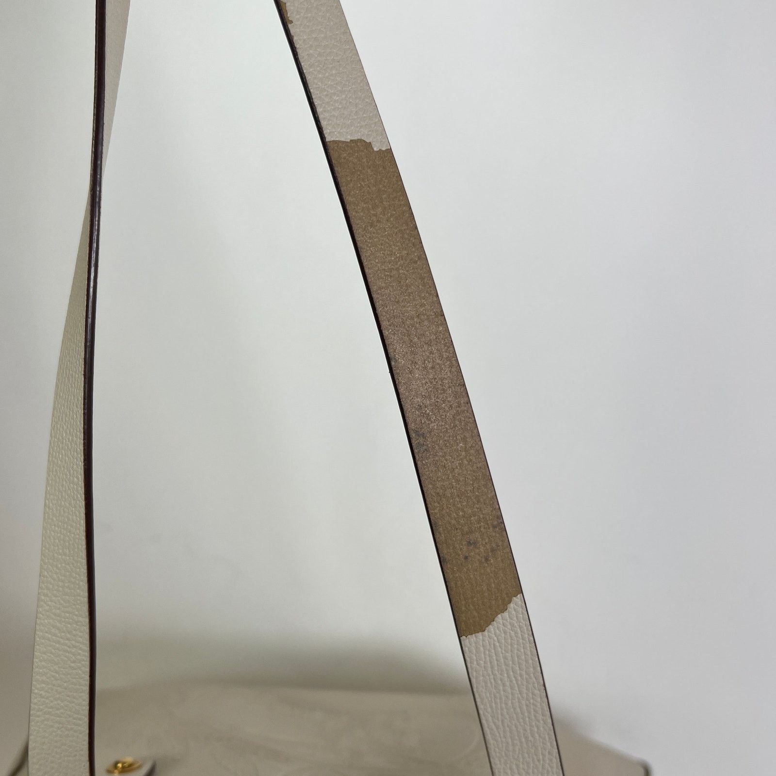 Burberry Burberry Tan Calfskin Crest Embossed Small Tote Bag Size ONE SIZE - 8 Thumbnail