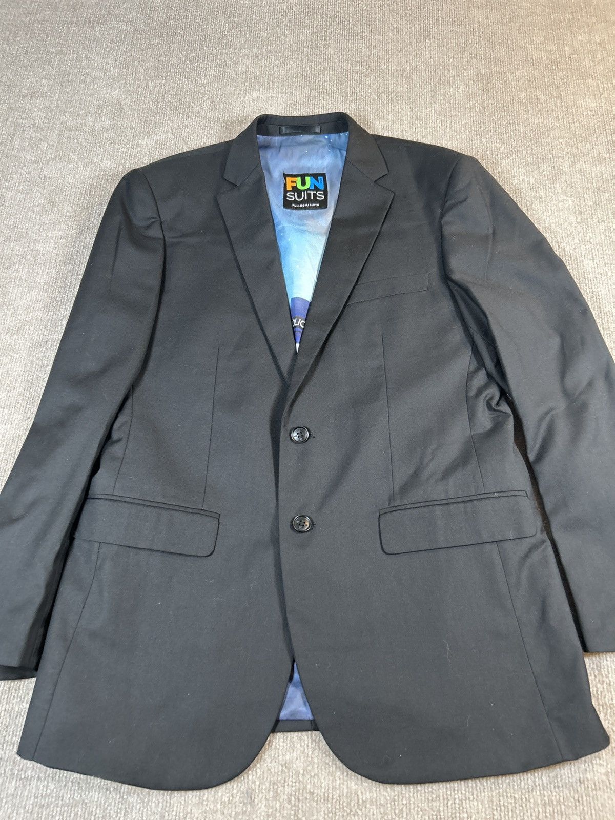 Other Doctor Who TARDIS Lined Blazer –FUN Suits 42 – BBC Official Size 42R - 1 Thumbnail