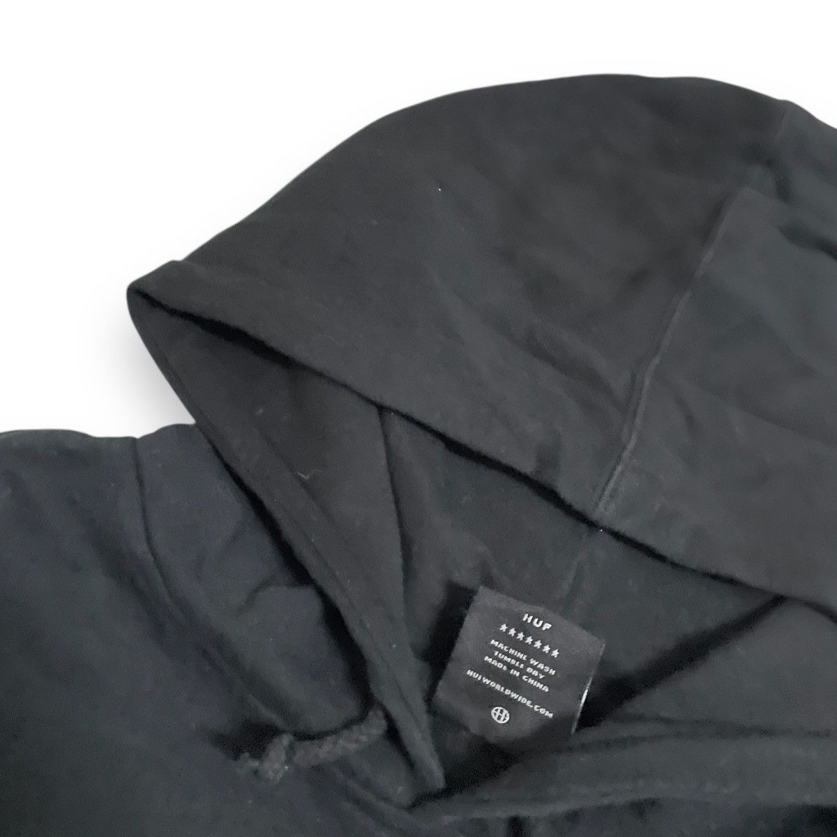 Huf All Black Hoodie HUF Skateboarding Streetwear Pullover Size US L / EU 52-54 / 3 - 6 Thumbnail