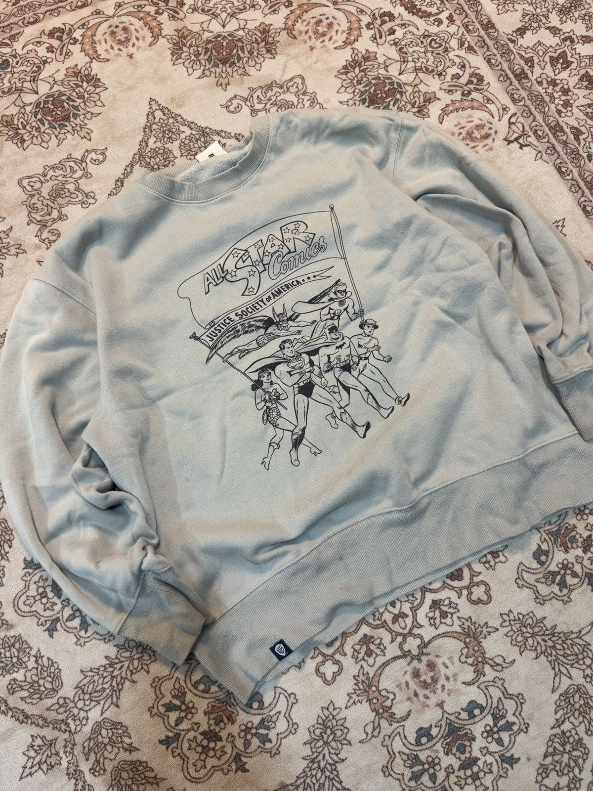 DC Comics × GU × Vintage DC COMIC X GU SWEATSHIRT Size US XL / EU 56 / 4 - 2 Thumbnail