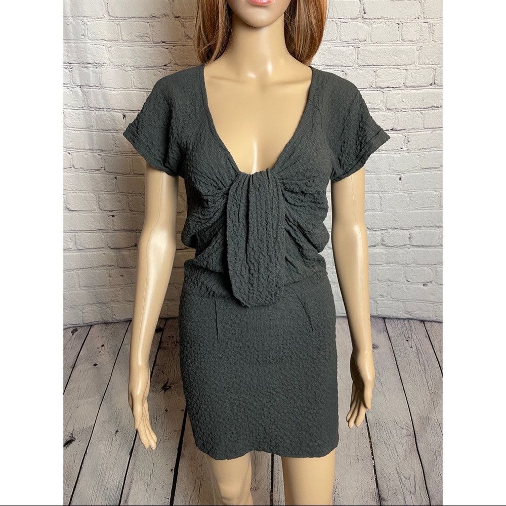 Isabel Marant Isabel Marant Viscose Wool Blend Grey DRESS Size S Size S / US 4 / IT 40 - 3 Thumbnail