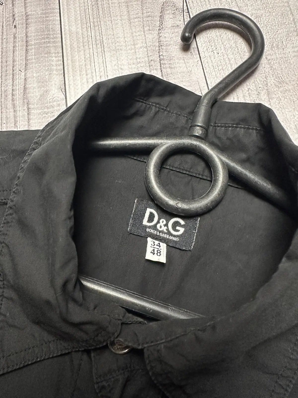 Dolce & Gabbana Vintage Dolce Gabbana shirt logo rare black rare Size US M / EU 48-50 / 2 - 5 Thumbnail