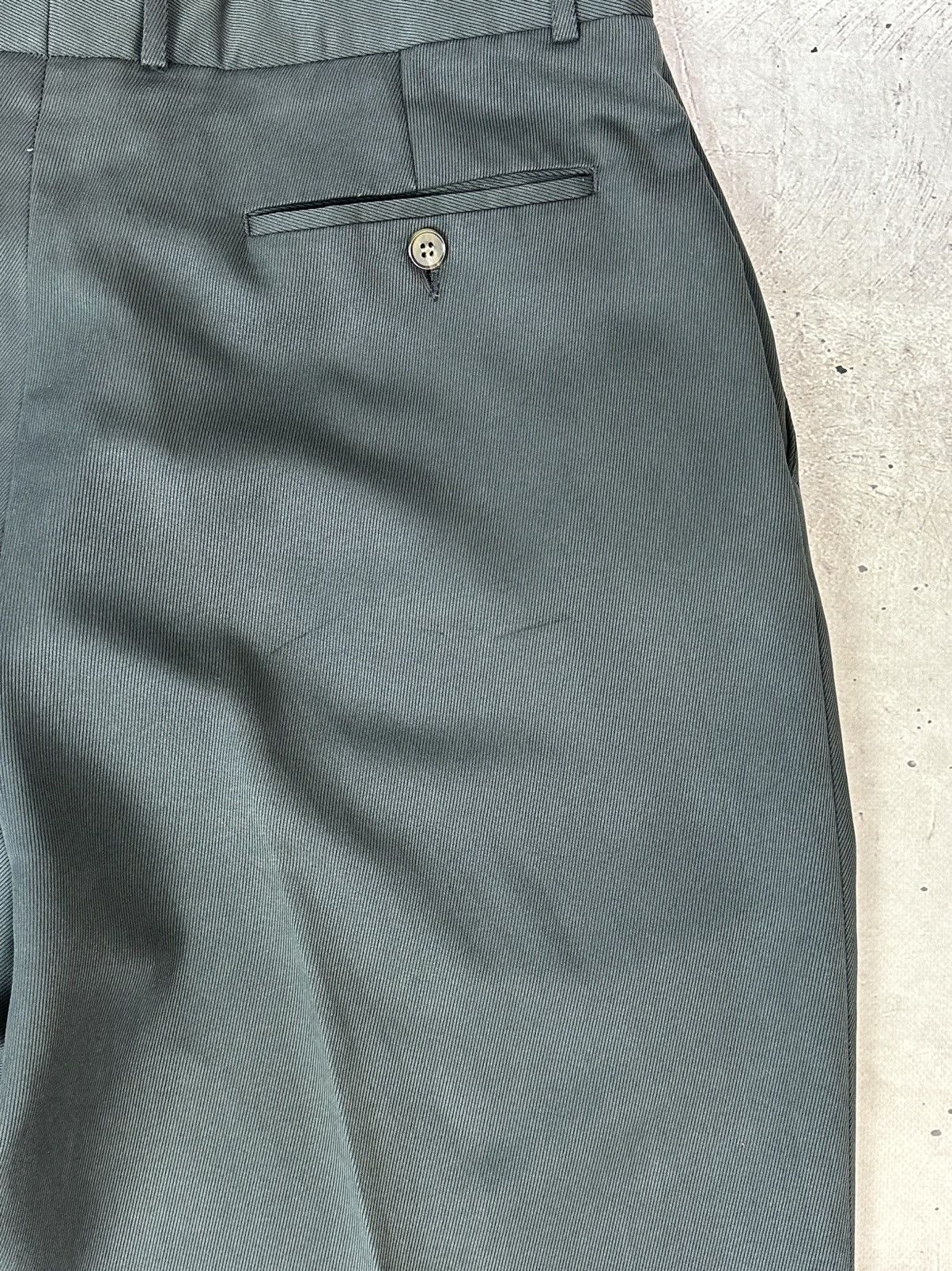 Burberry Vintage Burberry Golf Straight Green-Grey Rayon Chino Pants Size US 38 / EU 54 - 11 Thumbnail