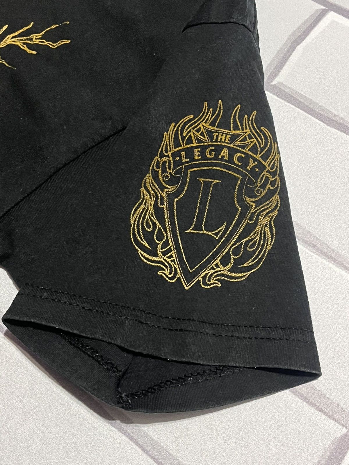 WWE WWE The Legacy “Born Into Greatness” Tee Black Gold Size US M / EU 48-50 / 2 - 4 Thumbnail